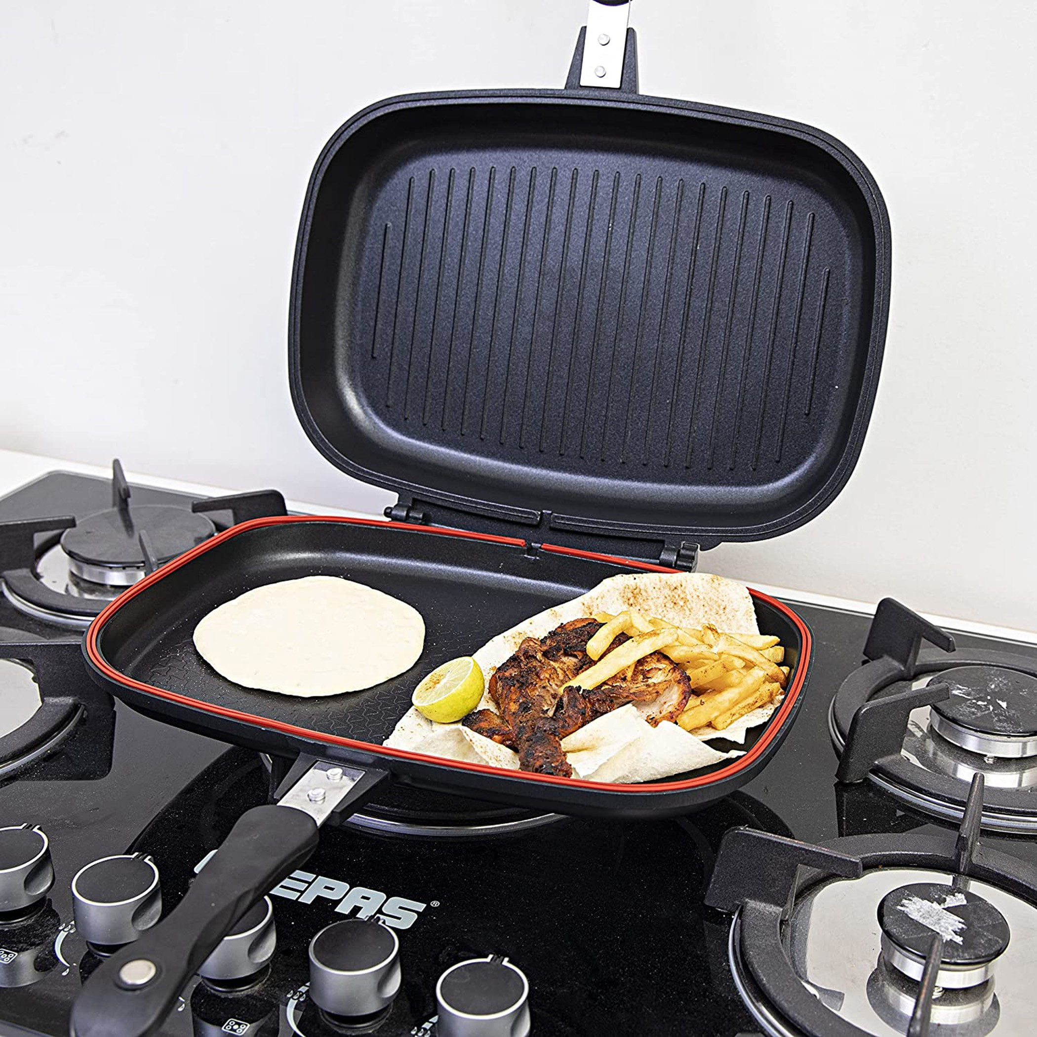 مقلاة شواء مزدوجة من رويال - 36 سم-hbxhomeware-hbxkitchen-image-3