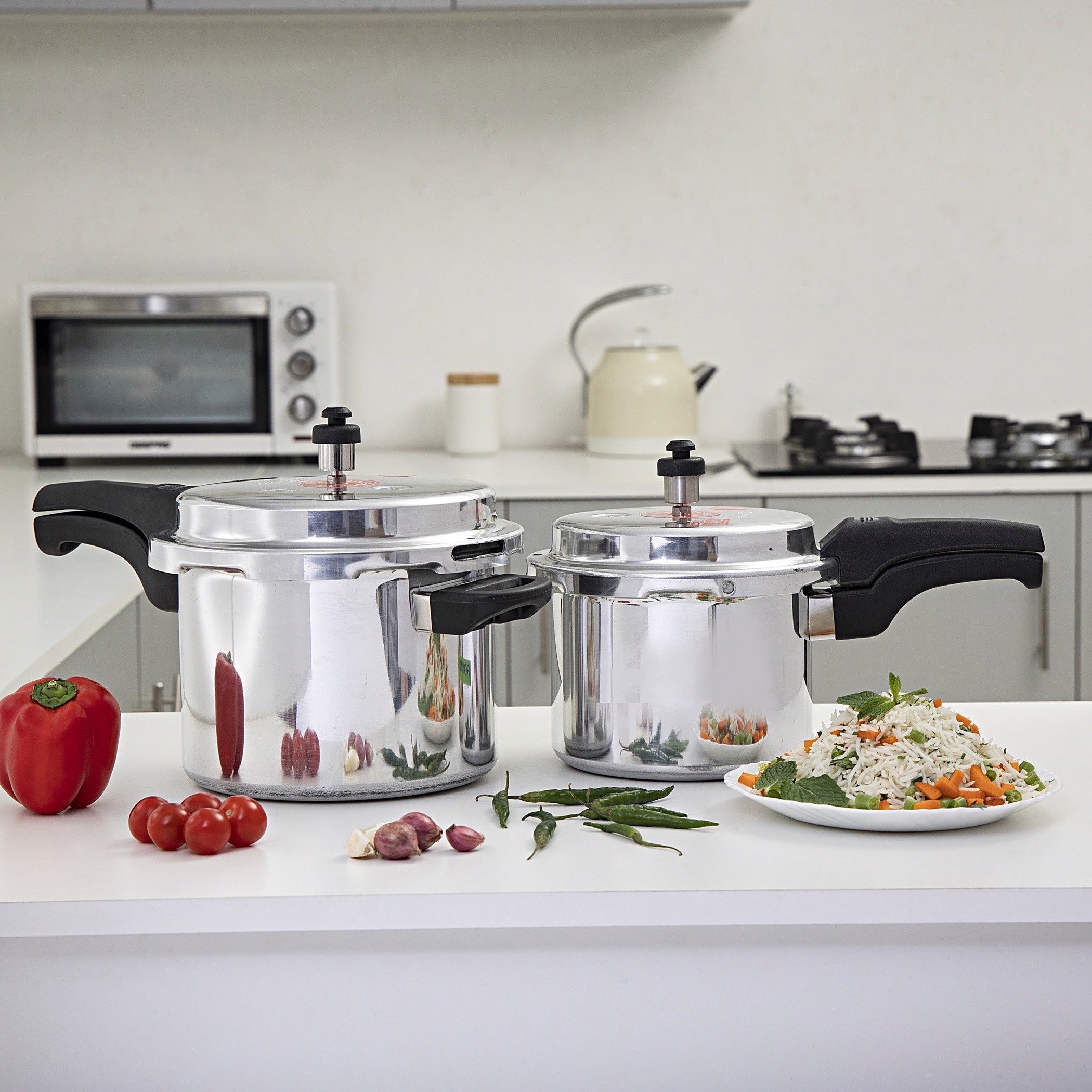 Royal 2-Piece Aluminum Pressure Cooker Set-hbxhomeware-hbxkitchen-image-2