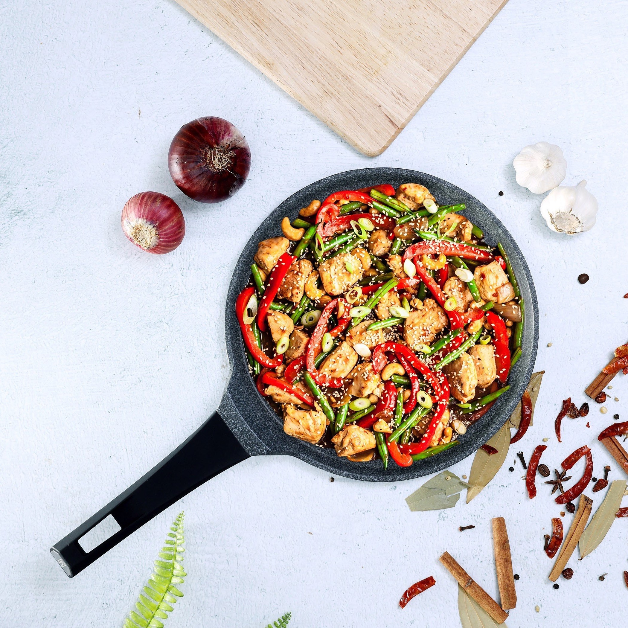 Royal Non-Stick Die-Cast Crepe Tawa - 25 cm-hbxkitchen-kitchenware-foodpreparation-image-2