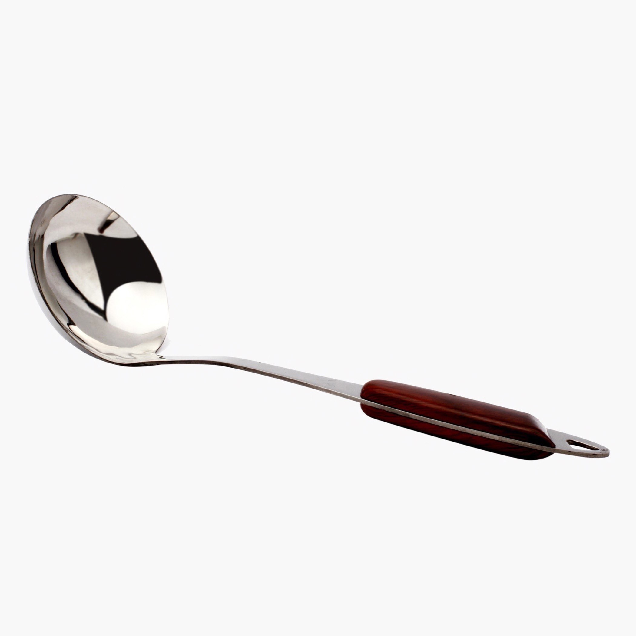 ملعقة حساء ستانلس ستيل بمقبض خشبي من رويال-hbxhomeware-hbxkitchen-image-3