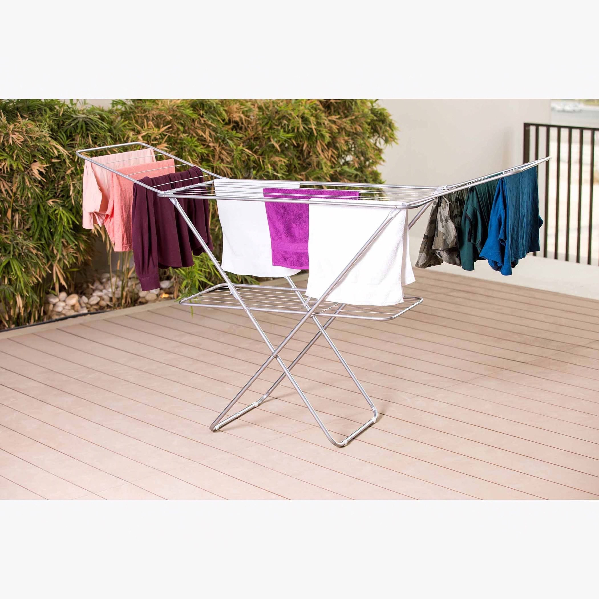 مجفف ملابس معدن من رويال - 128x55x105 سم-hbxhomeware-bathandlaundry-clothesdryingracks-image-2