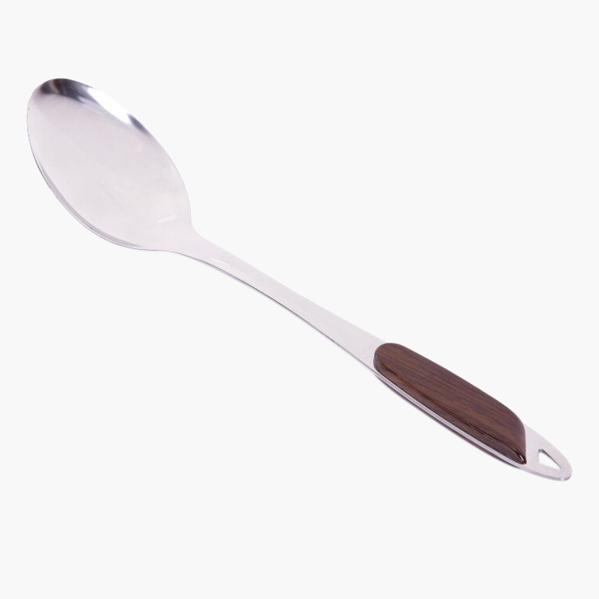 ملعقة تقديم ستانليس ستيل بمقبض خشبي من رويال-hbxhomeware-hbxkitchen-image-1