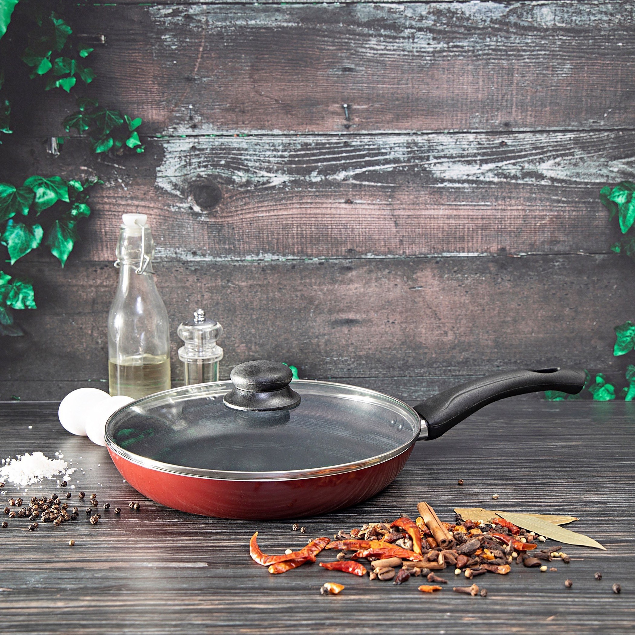 مقلاة بغطاء من رويال - 26 سم-hbxkitchen-kitchenware-foodpreparation-image-1