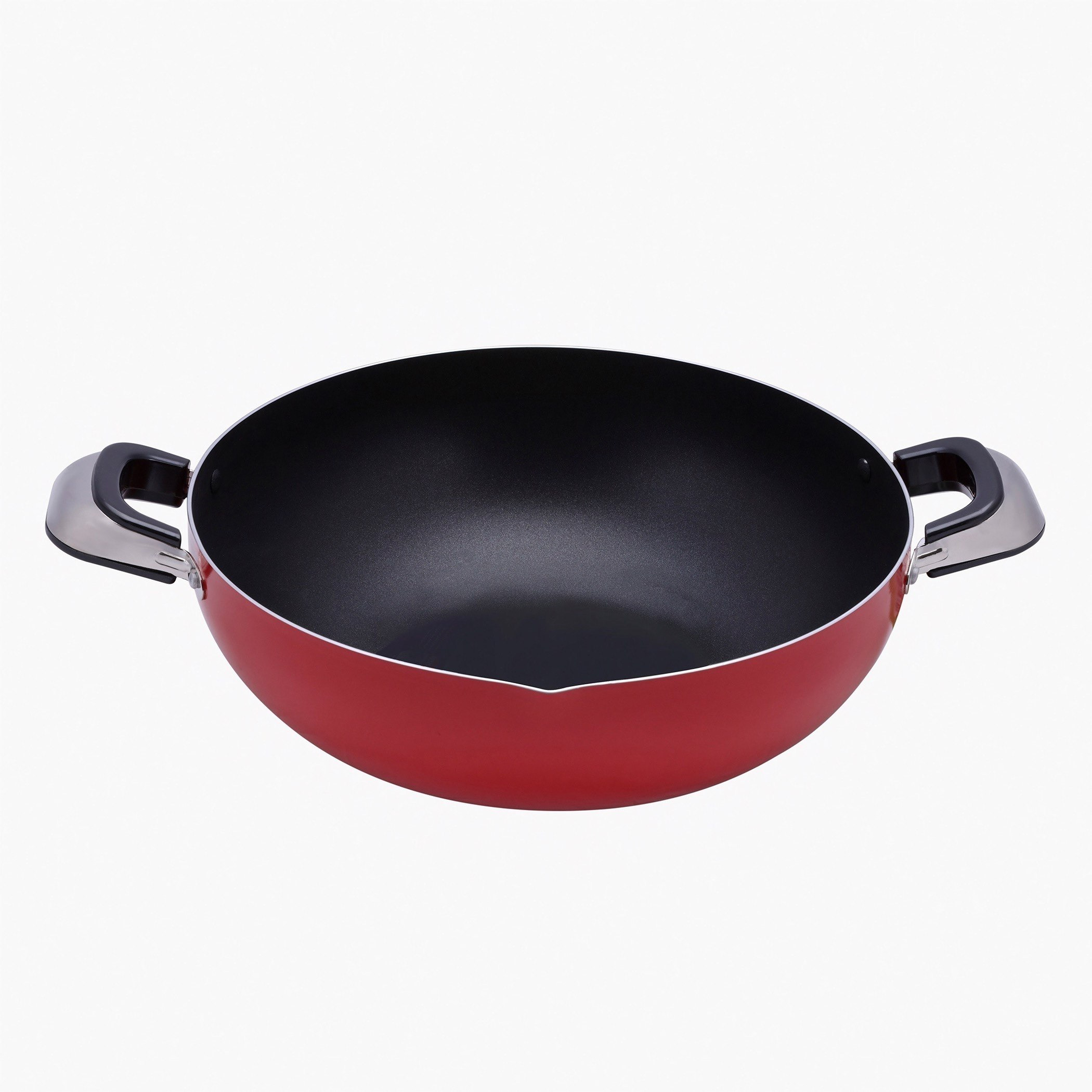 مقلاة ووك بغير لاصقة بغطاء من رويال - 26 سم-hbxkitchen-kitchenware-foodpreparation-image-3