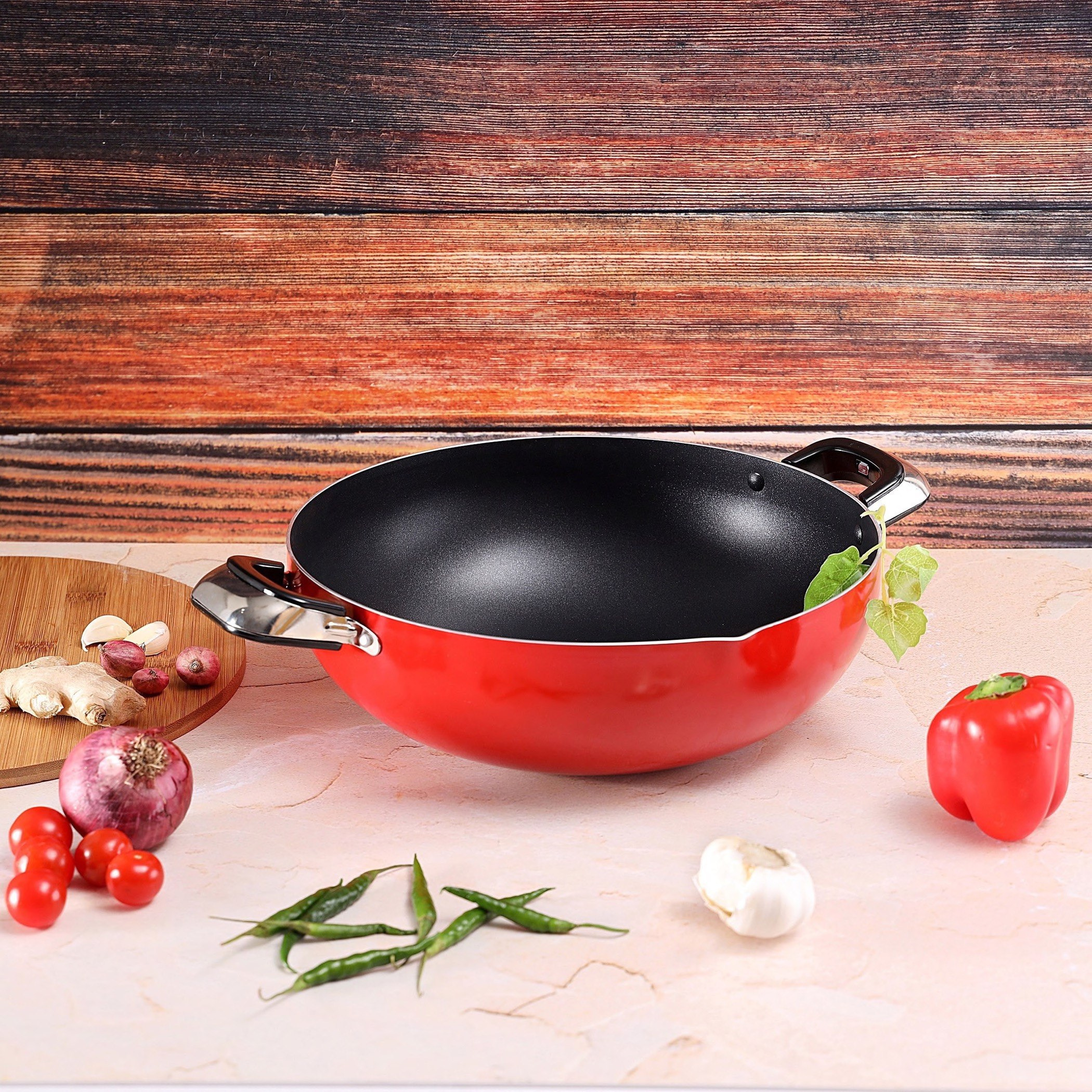 مقلاة ووك غير قابلة للالتصاق من رويال - 30 سم-hbxhomeware-hbxkitchen-image-2