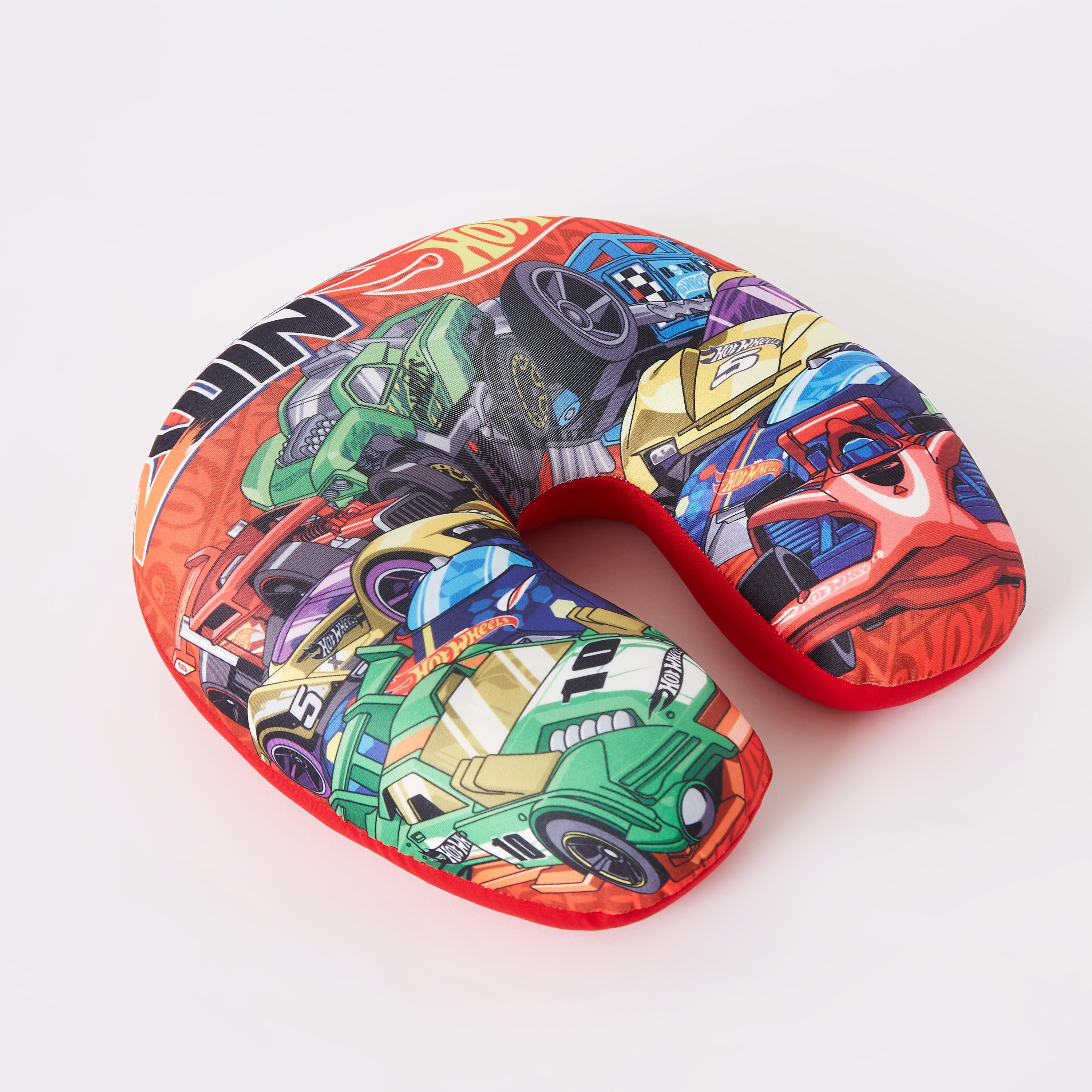 Hot Wheel Neck Pillow - 28x28 cm-hbxhomeware-hbxkidsandyouth-image-5