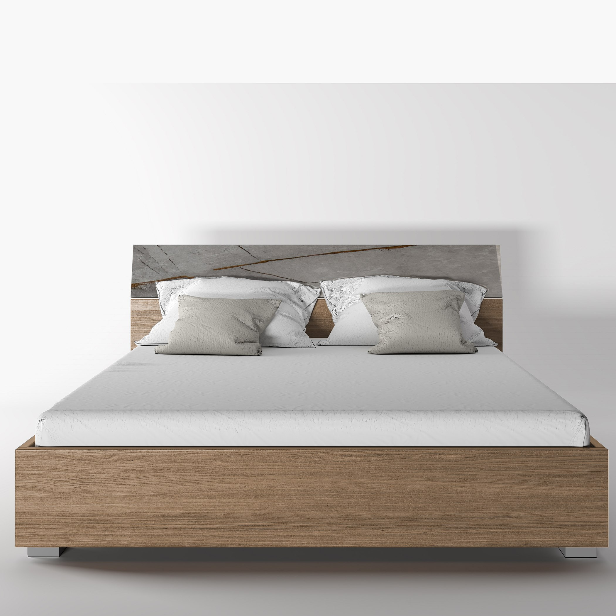 طقم غرفة نوم كينج 5 قطع من فيرو - 180x200 سم-hbxbedroom-bedsandbedsets-bedroomsets-king-image-5