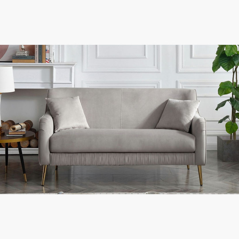 Seville 2-Seater Sofa with 2 Cushions-Sofas-image-0