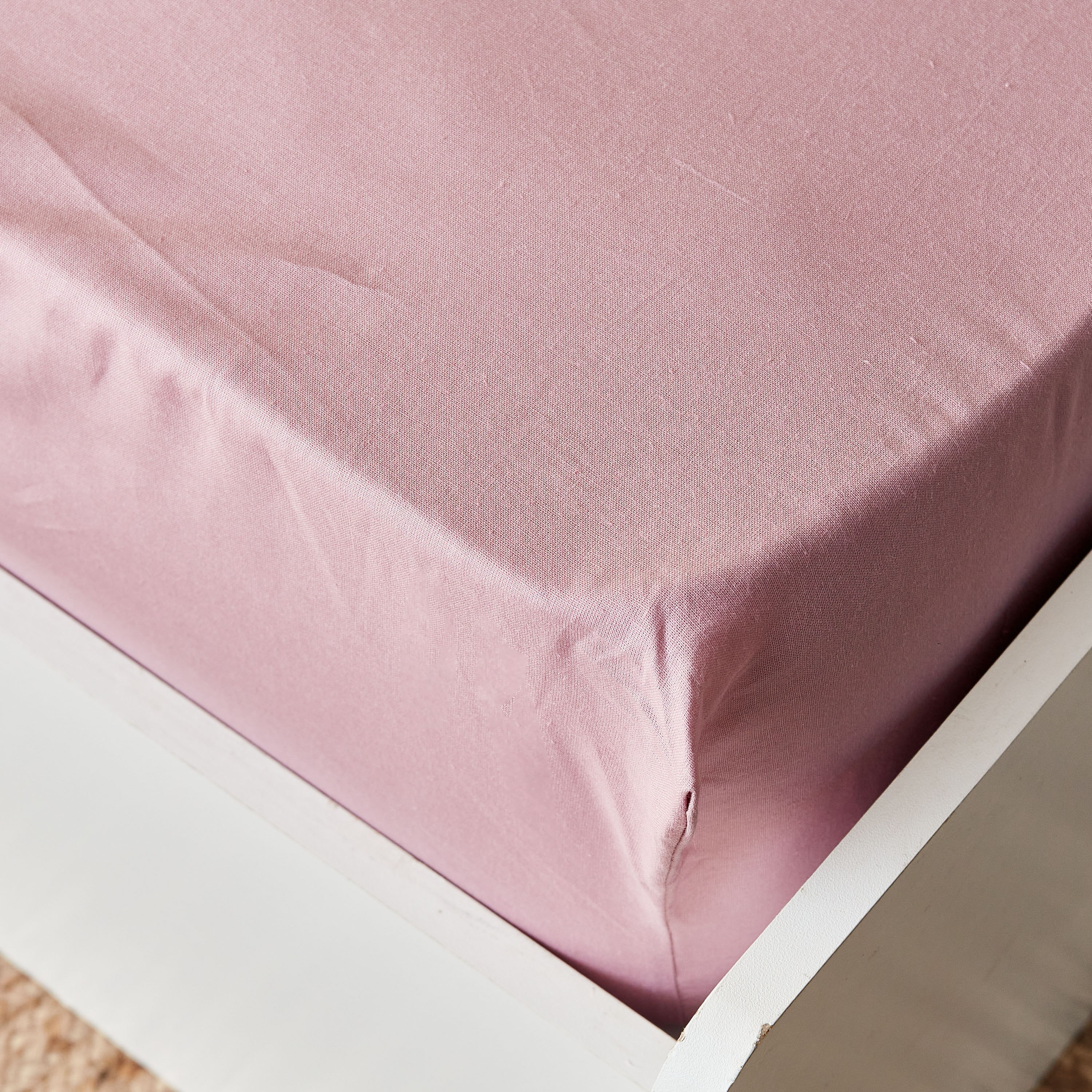 شرشف مطاطي قطن فردي سادة من ويلينجتون - 90x200+25 سم-hbxhomeware-hbxbedroom-image-4