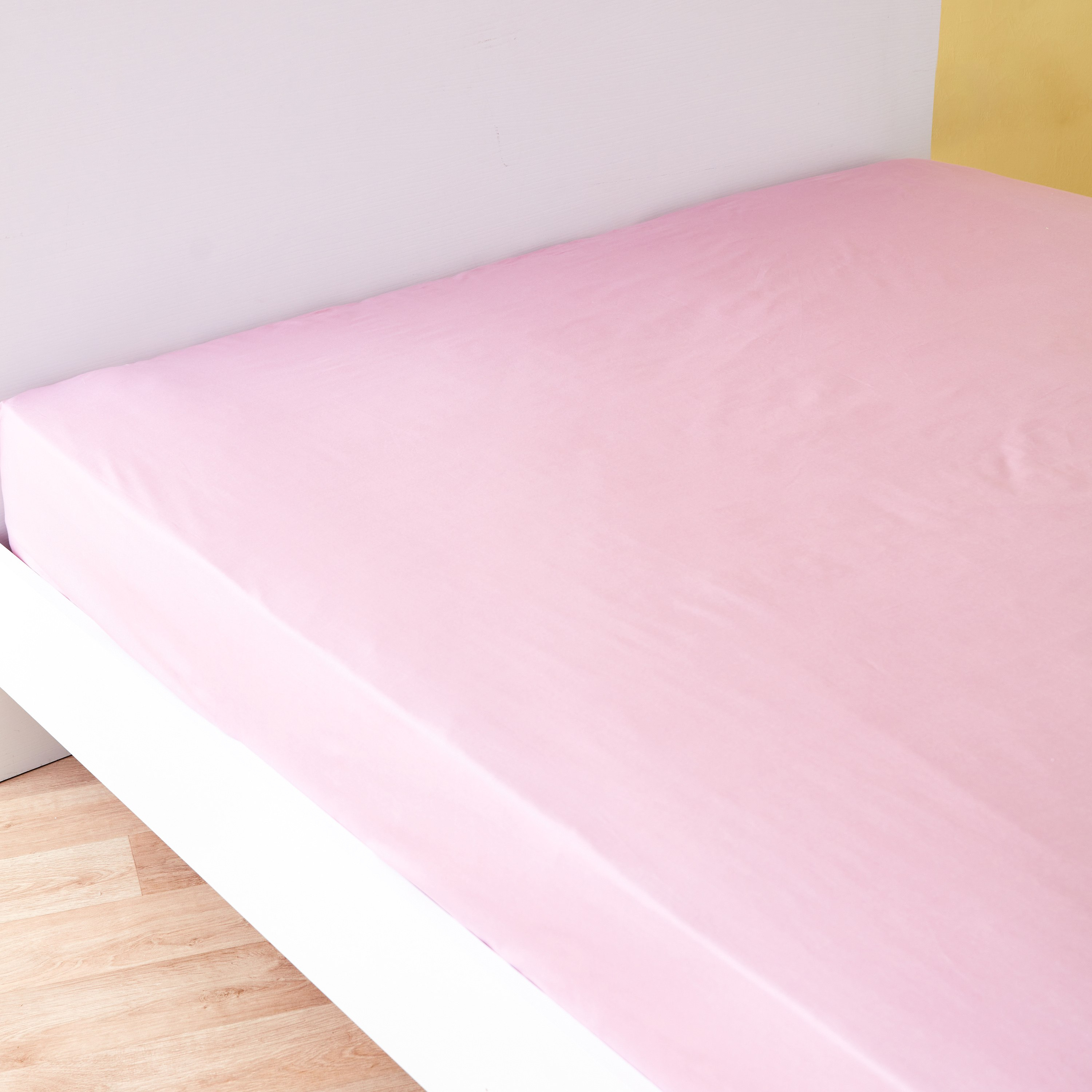 شرشف مطّاطي كوين قطني سادة من ويلينجتون - 150x200+25 سم-hbxhomeware-hbxbedroom-image-2