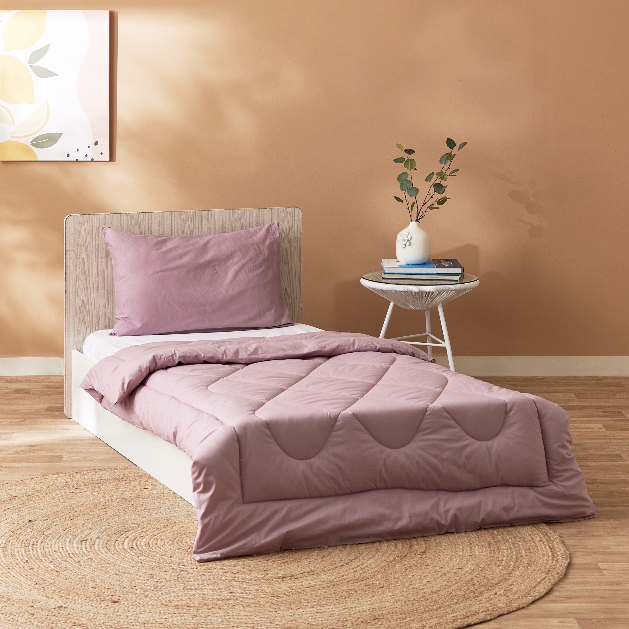 طقم لحاف قطن فردي سادة قطعتين من ويلينجتون - 135x220 سم-PROMO_HB_AE_B1G1_250925-image-1