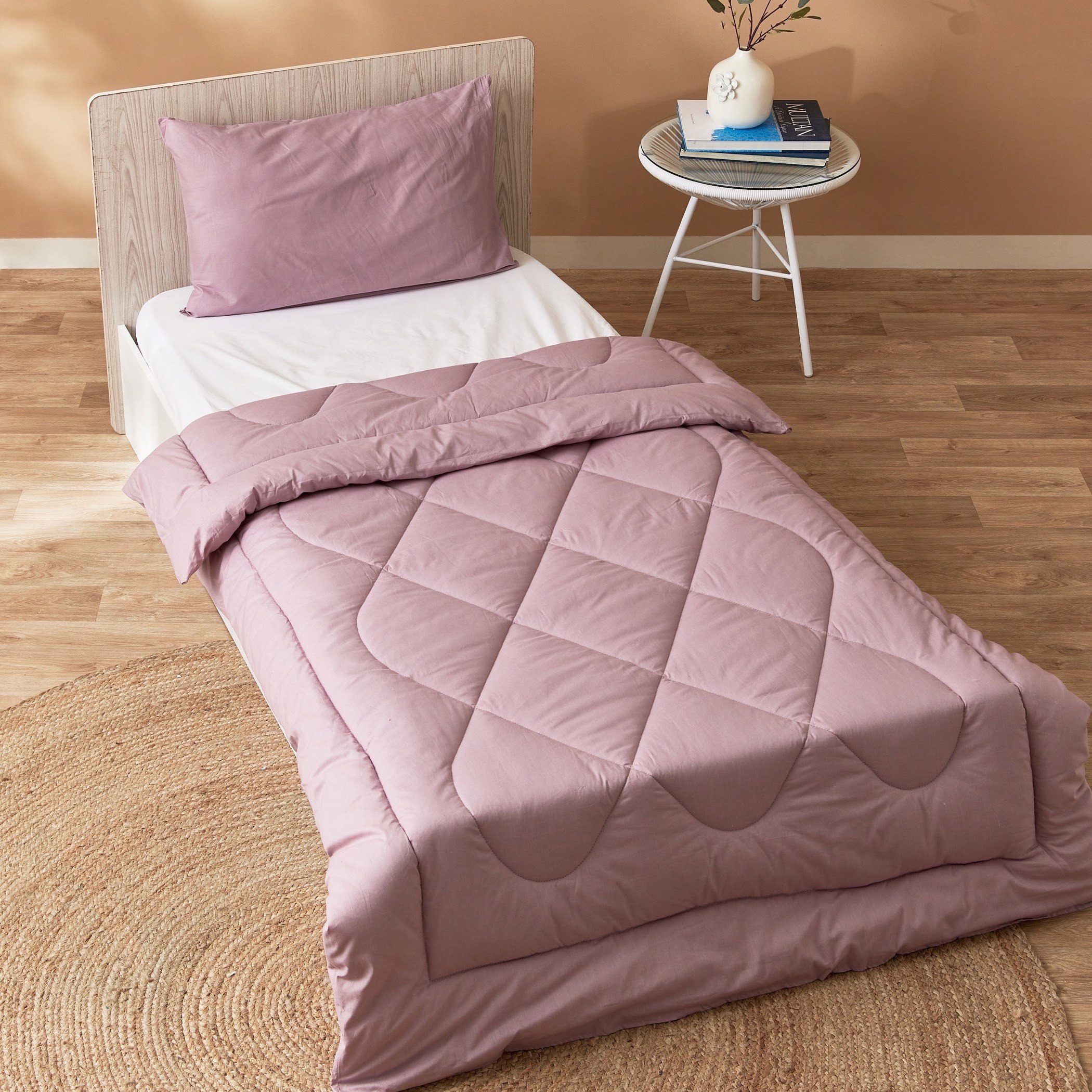 طقم لحاف قطن فردي سادة قطعتين من ويلينجتون - 135x220 سم-PROMO_HB_AE_B1G1_250925-image-4