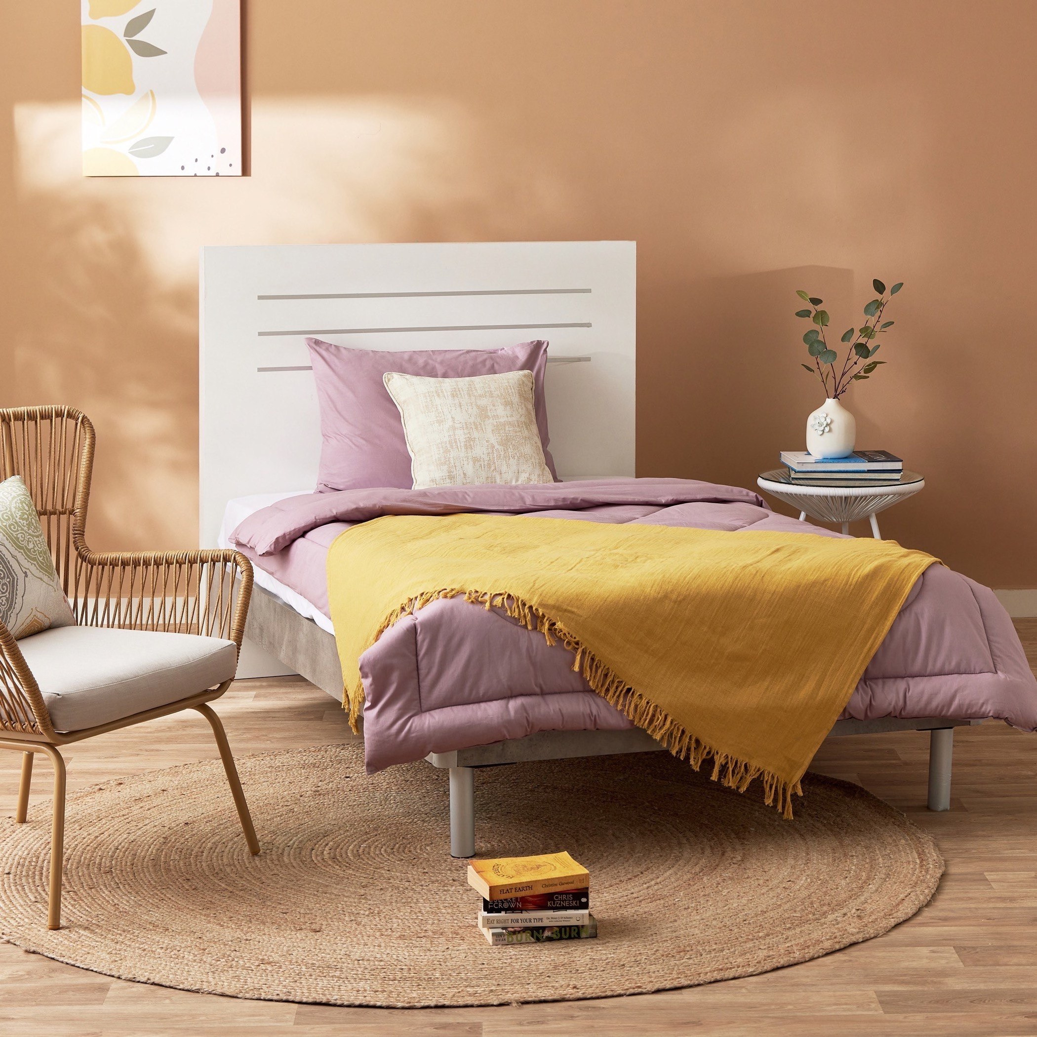 طقم لحاف قطن مزدوج سادة قطعتين من ويلينجتون - 160x220 سم-PROMO_HB_AE_B1G1_250925-image-6