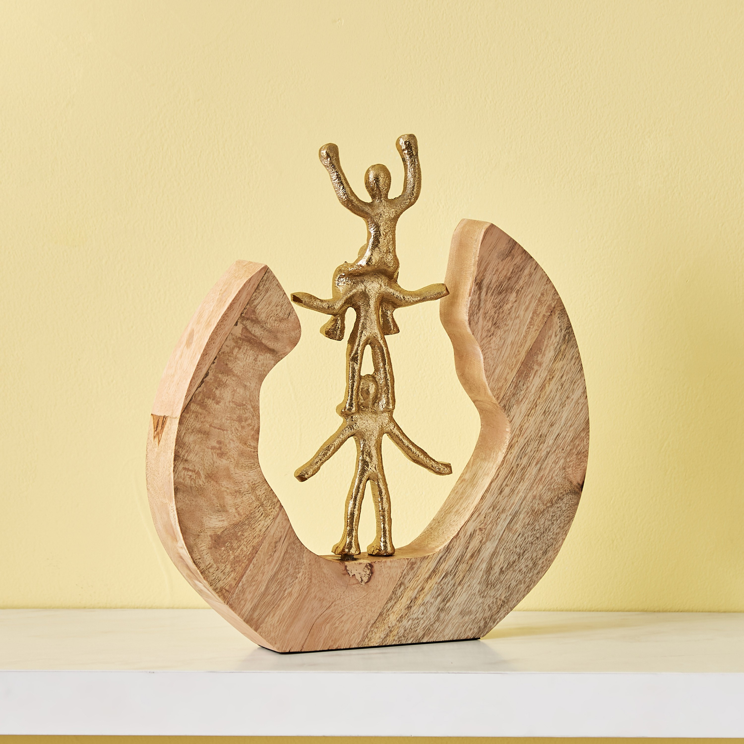 منحوتة ديكور معدنية من زويا - 25x6x30 سم-hbxhomeware-homedecor-figurinesandornaments-image-2