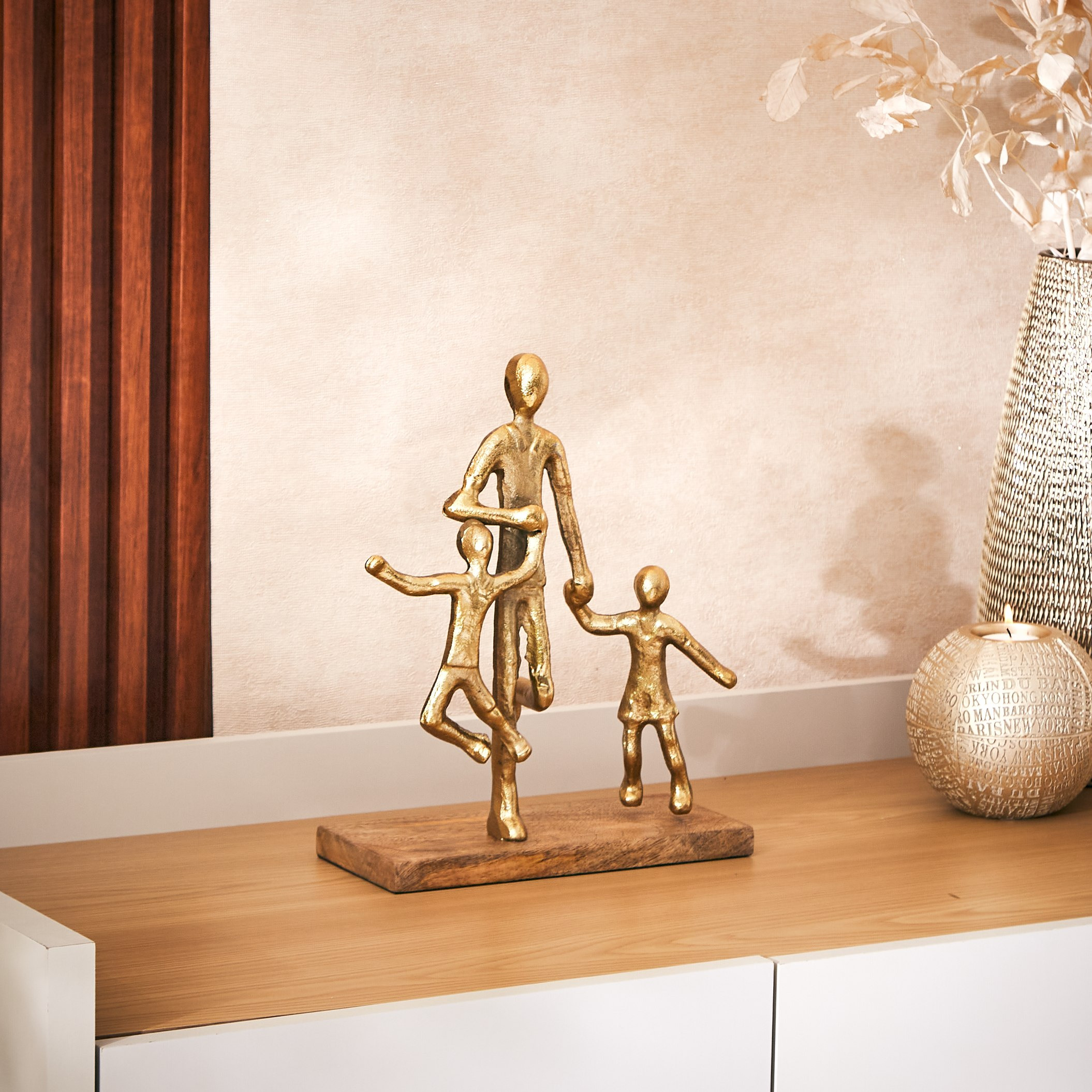 منحوتة ديكور معدنية من زويا - 25x21x32 سم-hbxhomeware-homedecor-figurinesandornaments-image-4