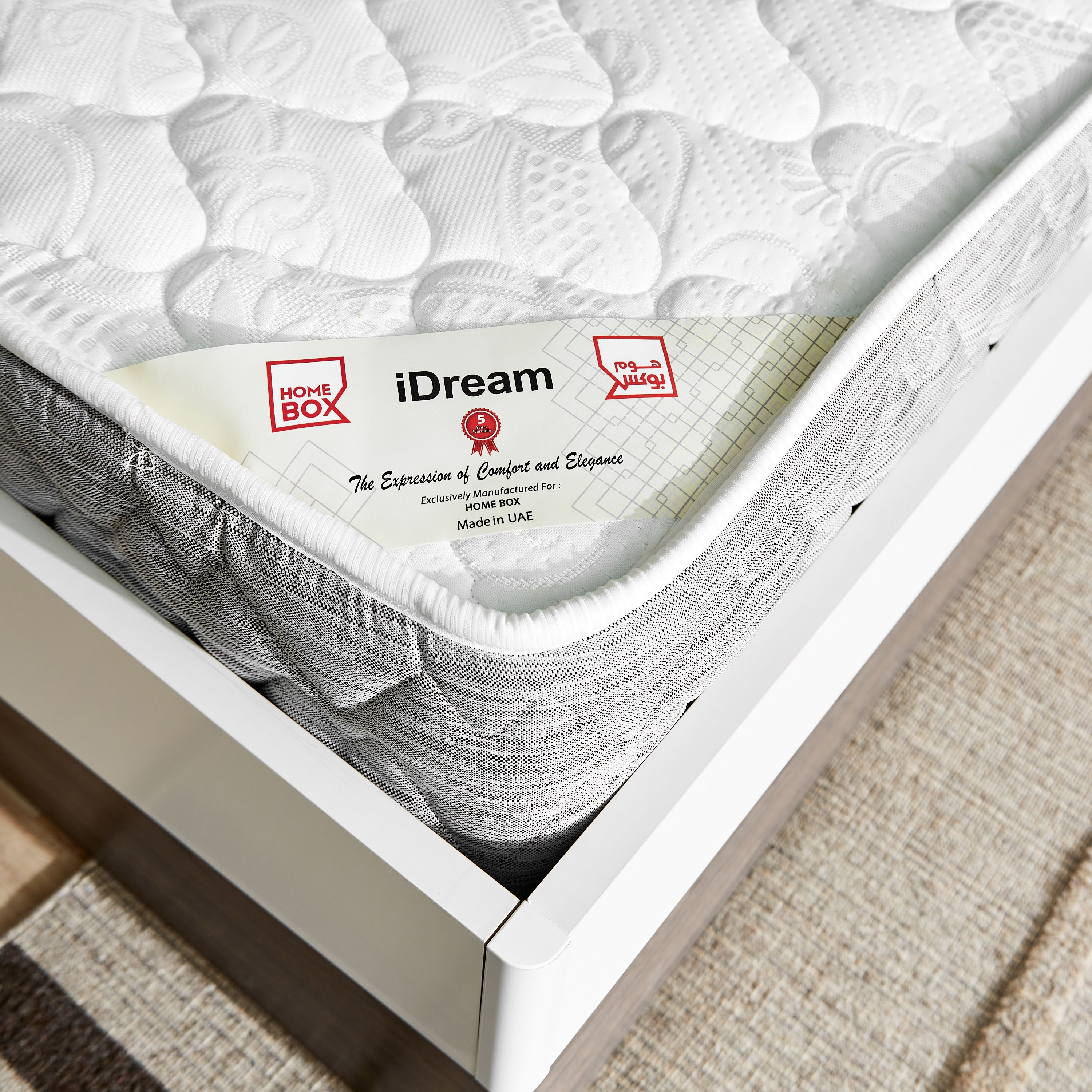 مرتبة توين متوسطة الصلابة بنوابض جيبية من سليب نيست آي دريم - 120x200x25 سم-hbxfurniture-mattresses-twin-image-4