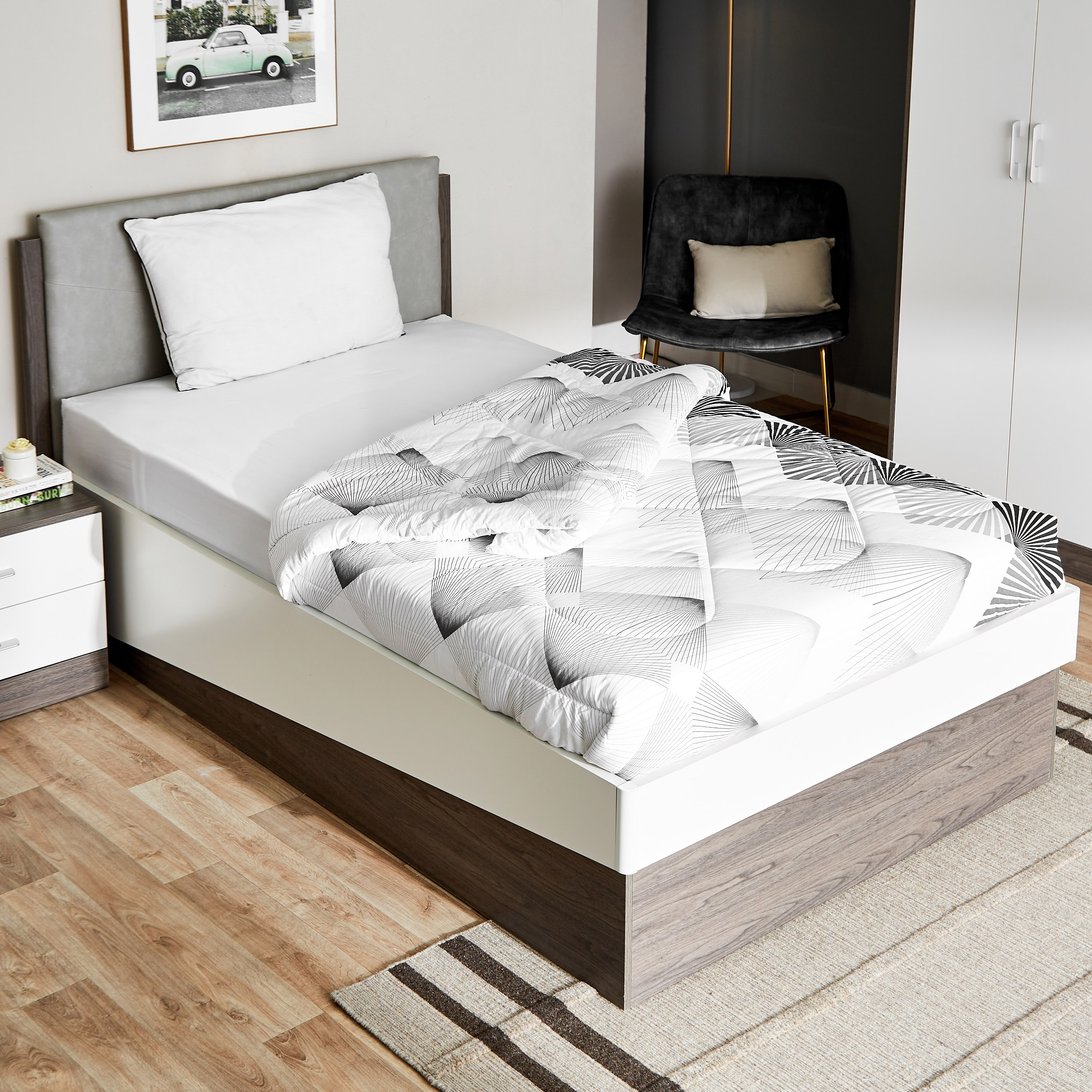 مرتبة توين متوسطة الصلابة بنوابض جيبية من سليب نيست آي دريم - 120x200x25 سم-hbxfurniture-mattresses-twin-image-7