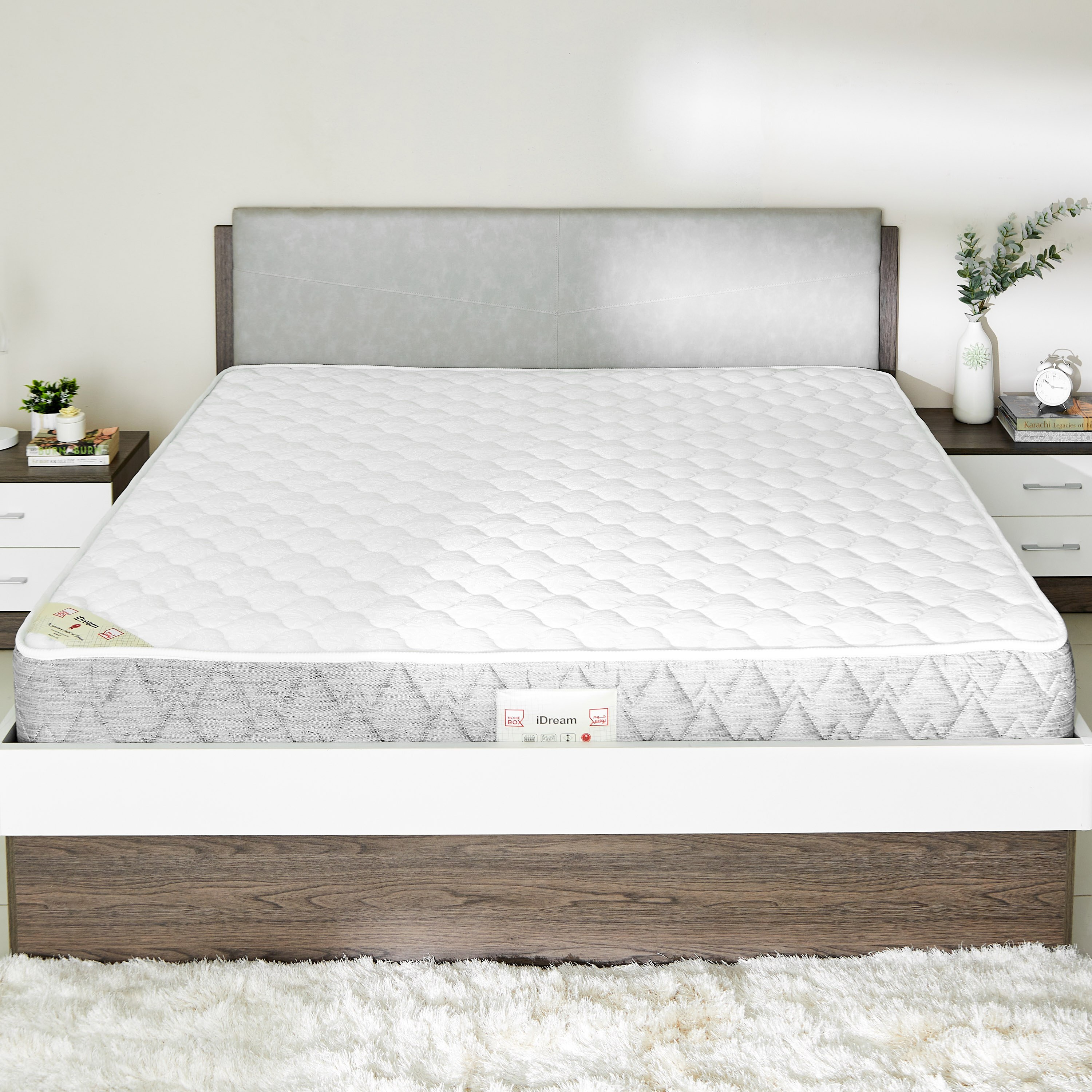مرتبة كينج متوسطة الصلابة بنوابض جيبية من سليب نيست آي دريم - 180x200x25 سم-hbxfurniture-mattresses-king-image-3