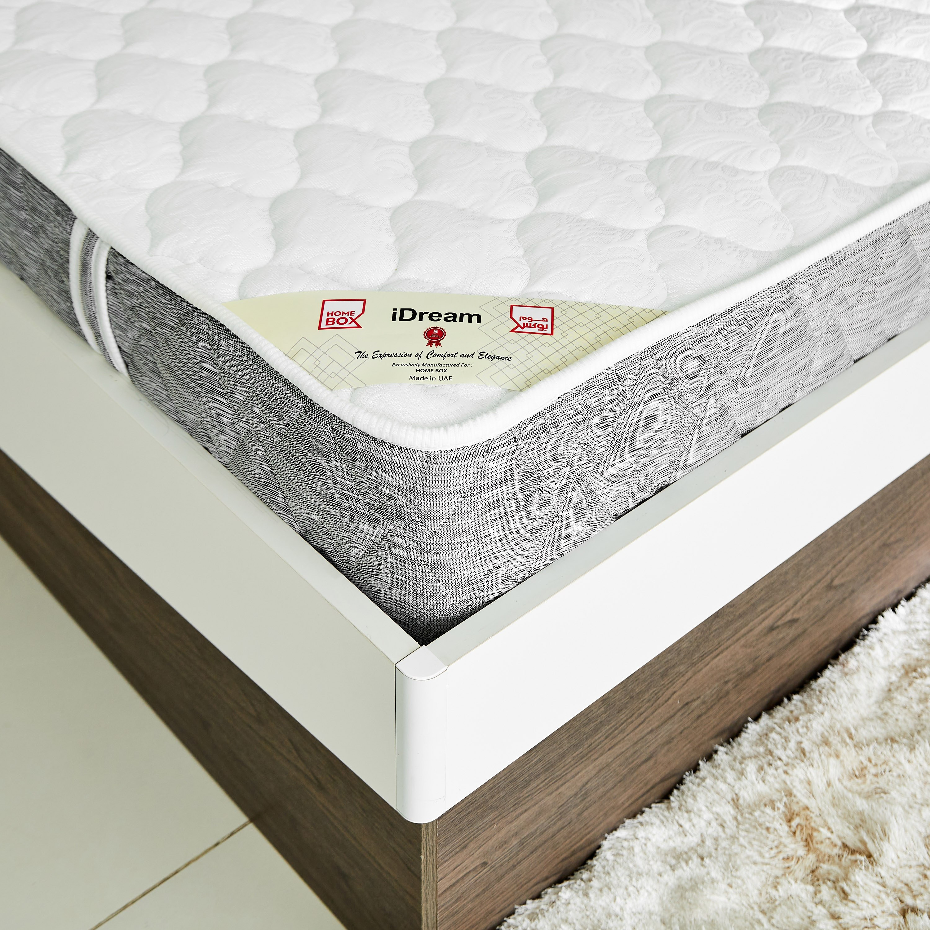 مرتبة كينج متوسطة الصلابة بنوابض جيبية من سليب نيست آي دريم - 180x200x25 سم-hbxfurniture-mattresses-king-image-4