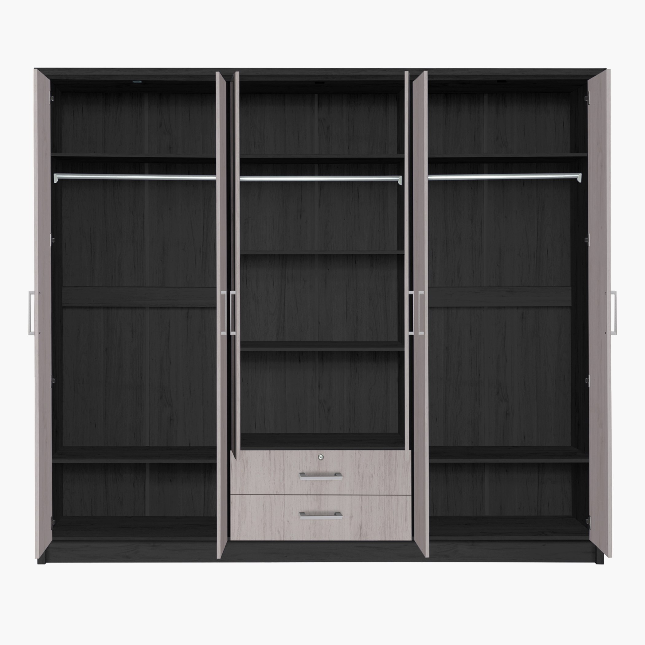 خزانة ملابس 6 أبواب بمرآتين من إيموشن-hbxfurniture-wardrobes-image-2