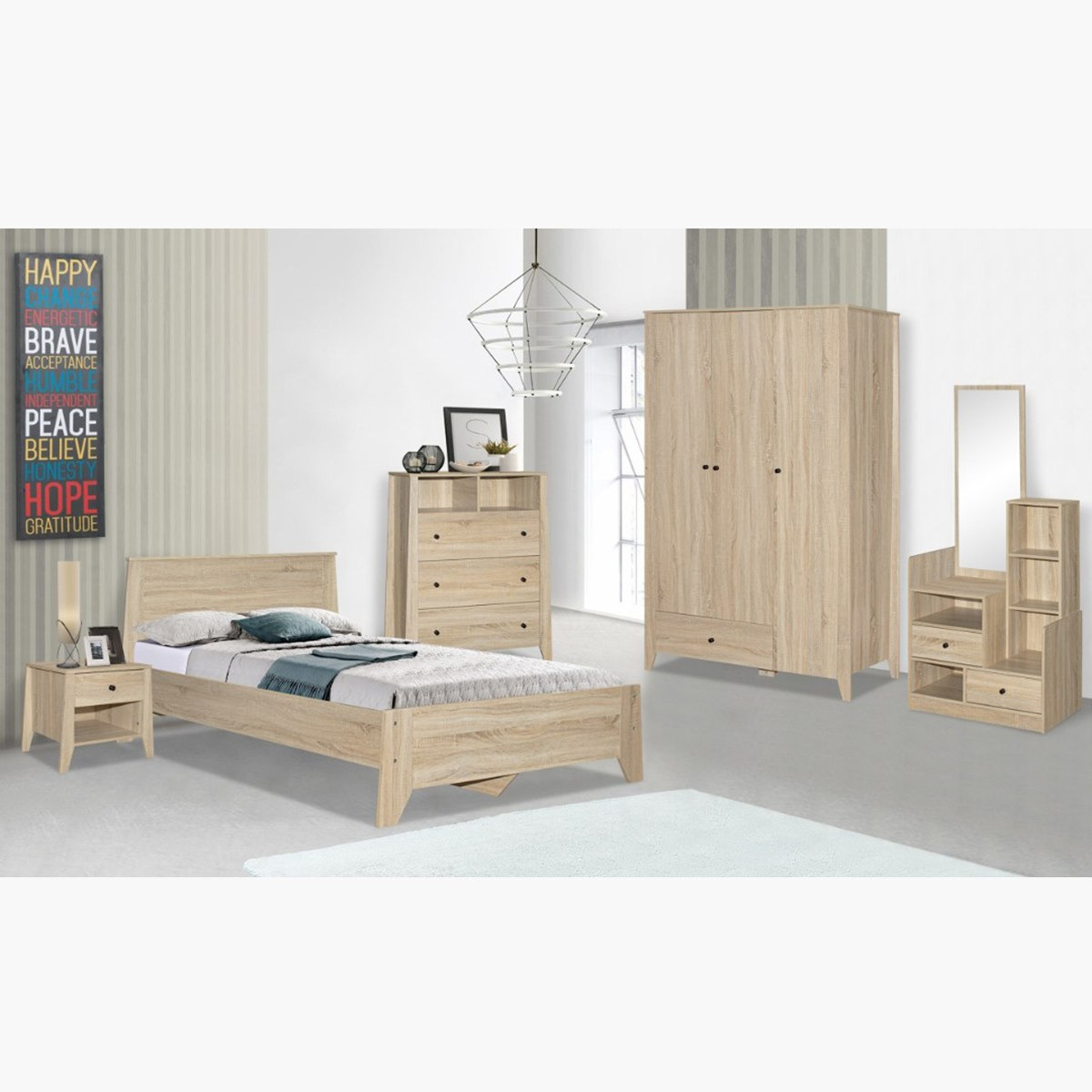 طاولة سرير جانبية 1 درج - آمبرلي من موڤو-hbxkidsandyouth-nightstands-image-4