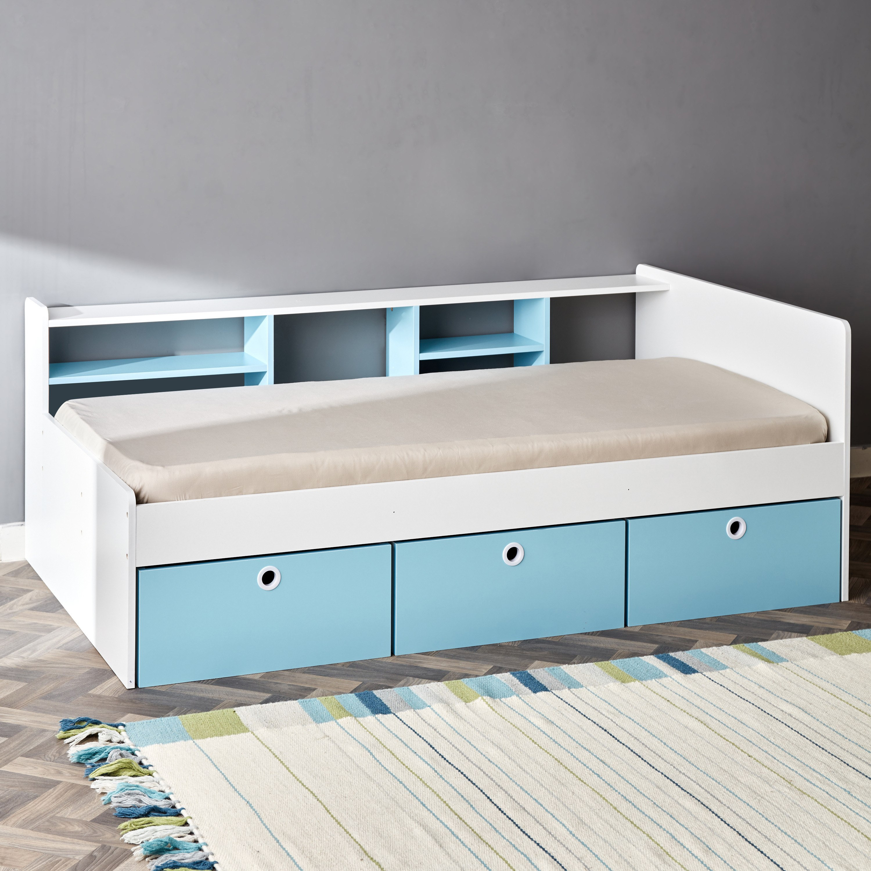 Elya Single Day Bed - 90x190 cm-hbxbedroom-bedsandbedsets-daybeds-image-3