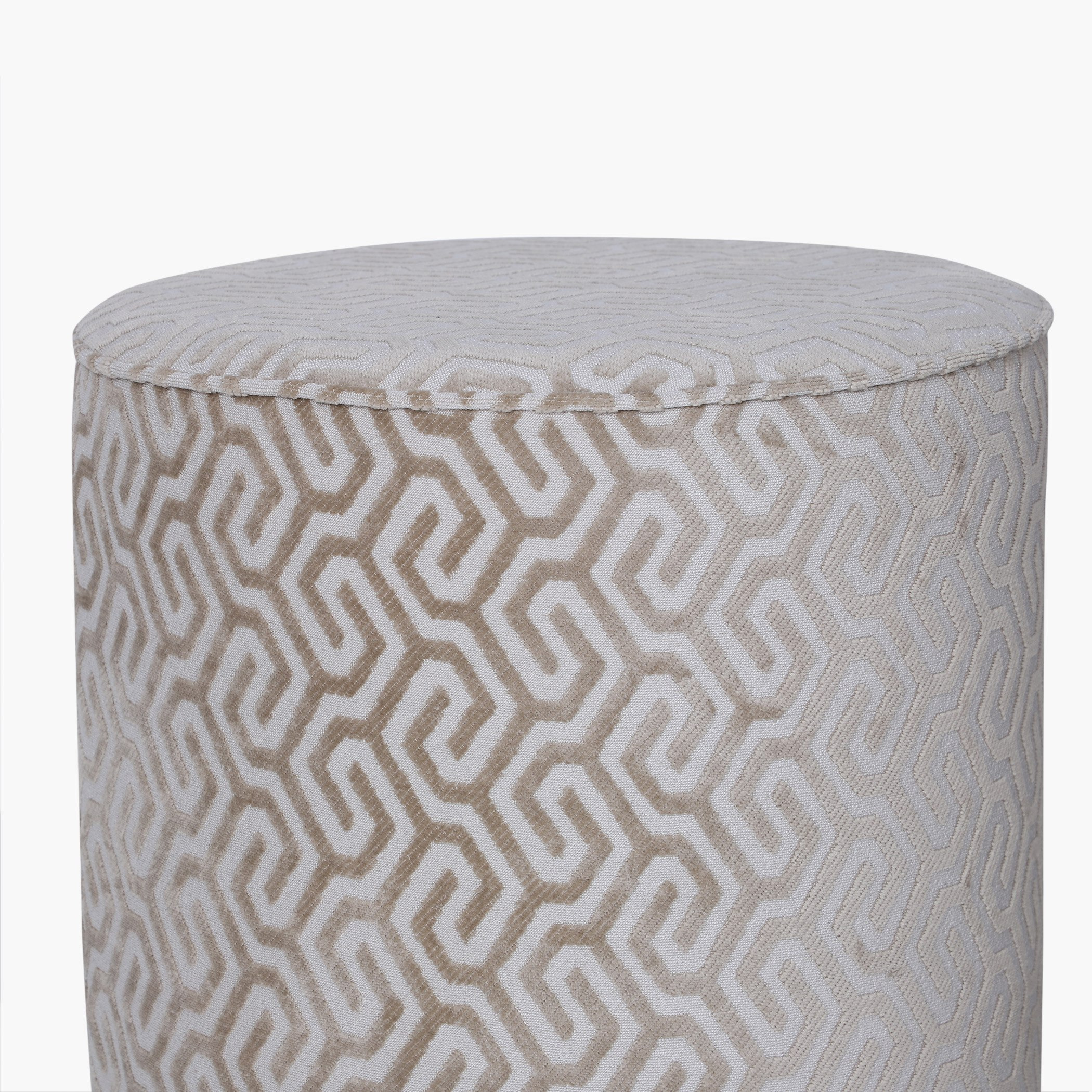 Linz Printed Ottoman - 40x40x44 cm-hbxlivingroom-sofasandarmchairs-ottomansandfootstools-image-5