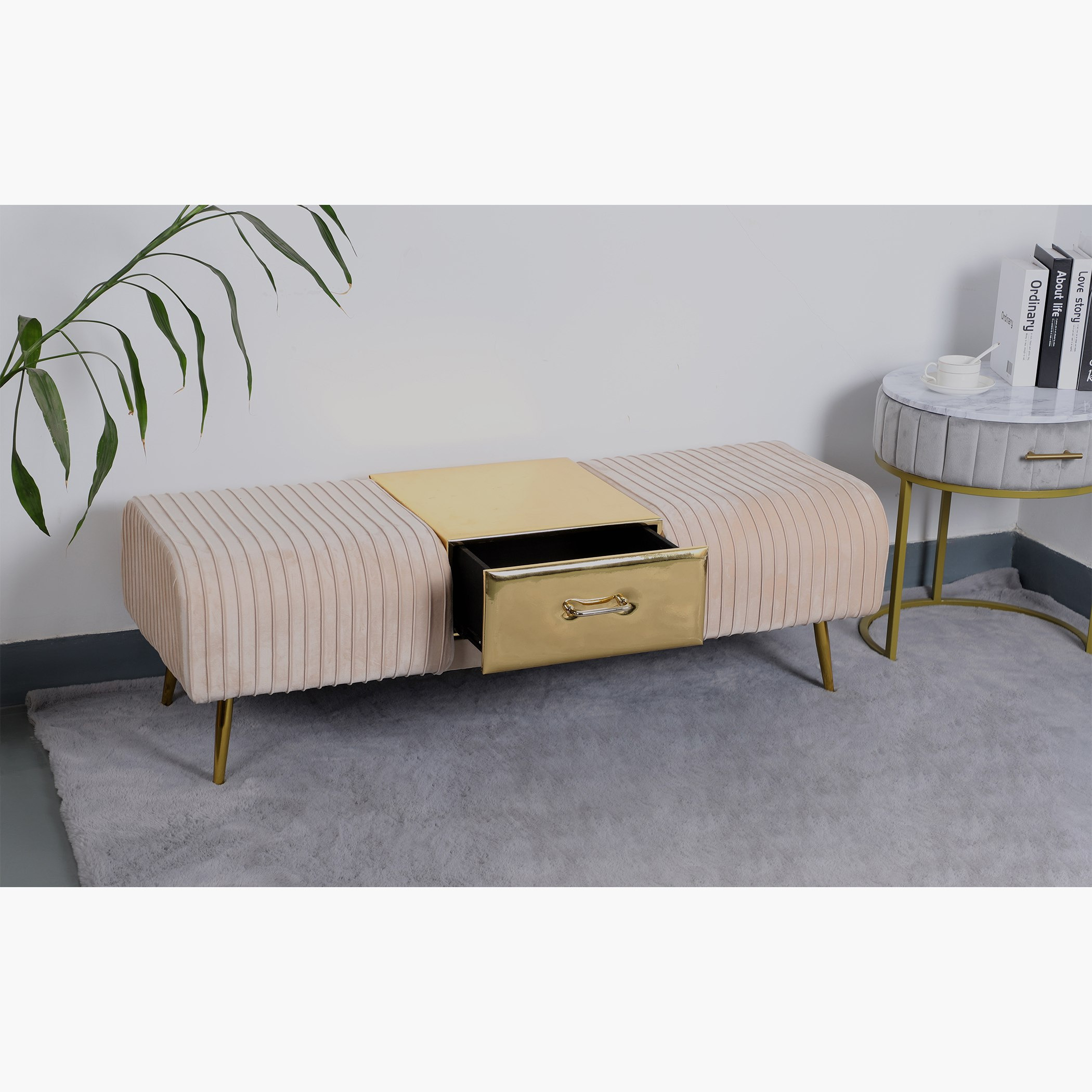 مقعد بنش من دينزل - 126x46x42 سم-hbxfurniture-sofasandarmchairs-benches-image-2