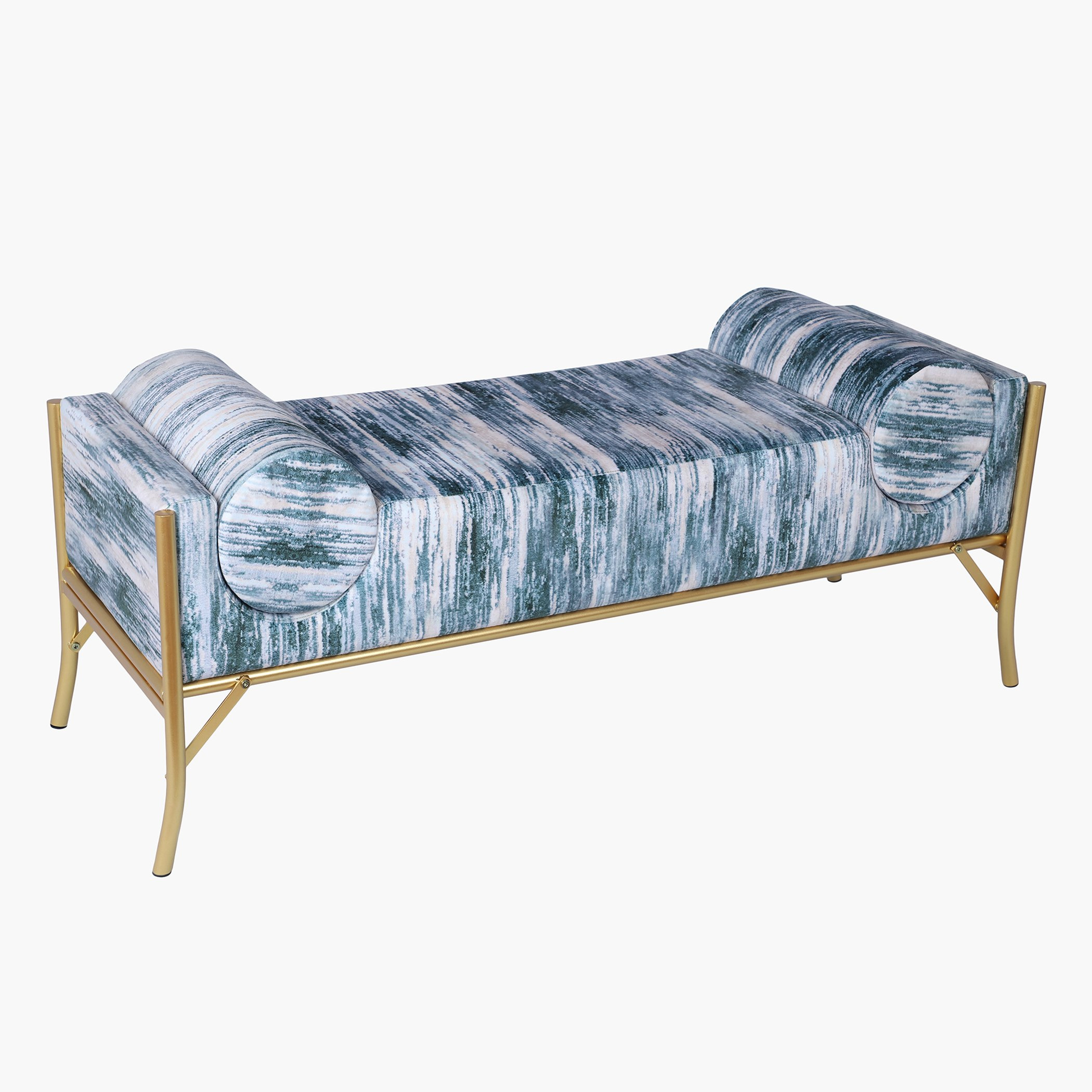 مقعد بنش بطبعات من بريجينز - 124x44x45 سم-hbxfurniture-sofasandarmchairs-benches-image-8