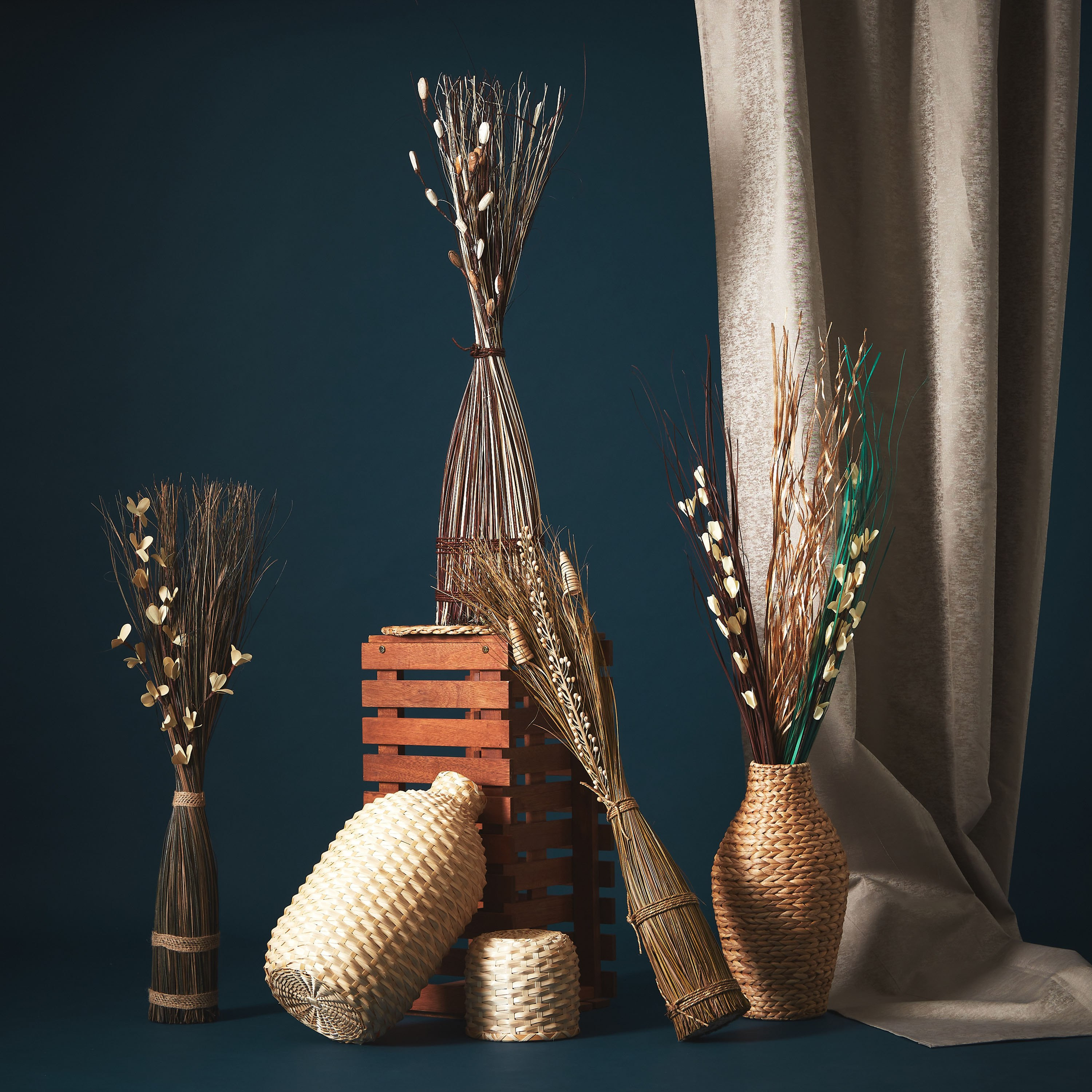 عيدان مزهرية للزينة من أروين - 100 سم-hbxdecorandfurnishings-homeaccessories-artificialflowersandplants-image-4
