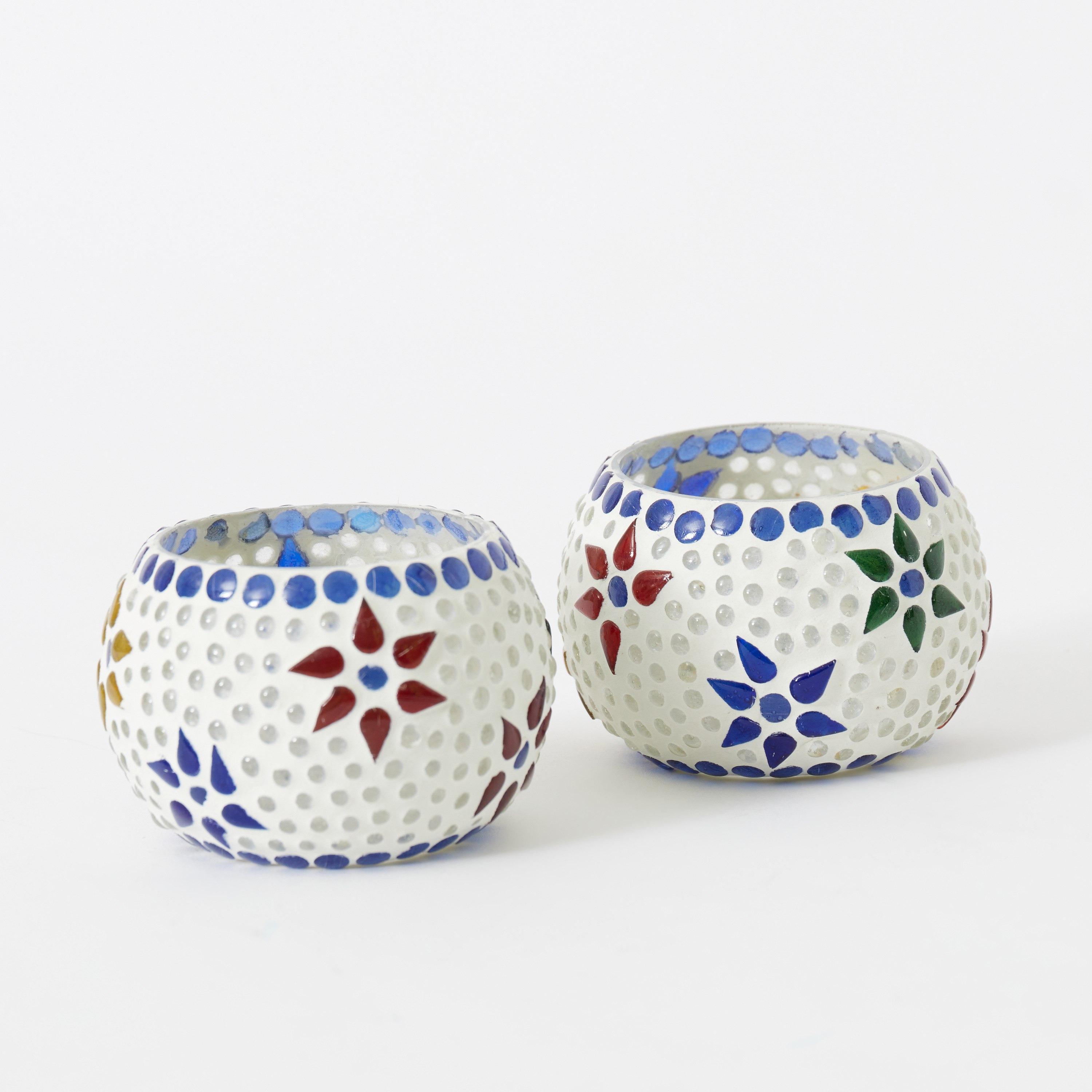 طقم حامل شموع فسيفساء قطعتين من زوها- 9x9x6.5 سم-hbxlivingroom-decorandaccessories-candleholders-image-4