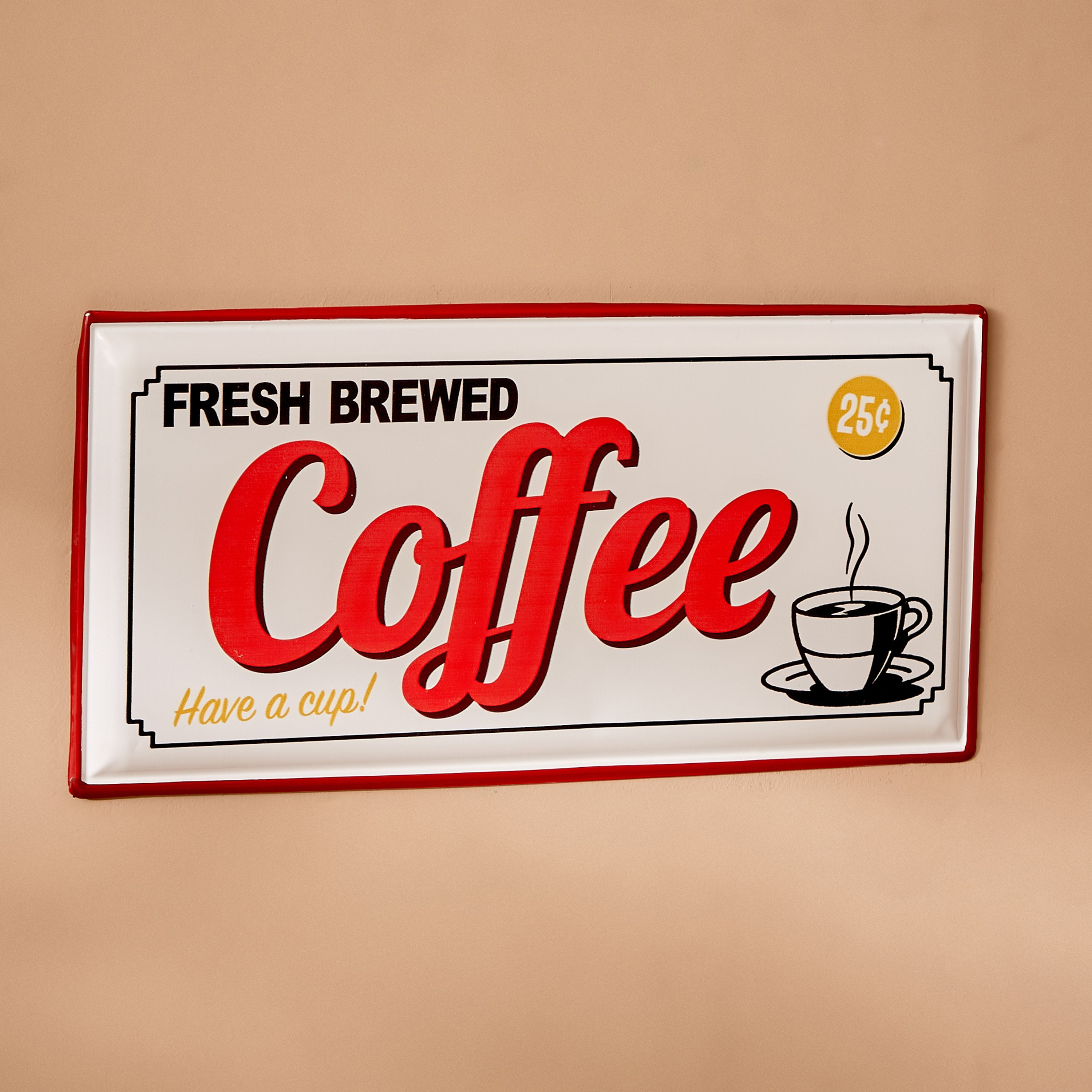 Valentina Coffee Metal Wall Art - 41x1x20 cm-hbxdiningroom-walldecor-wallart-image-2