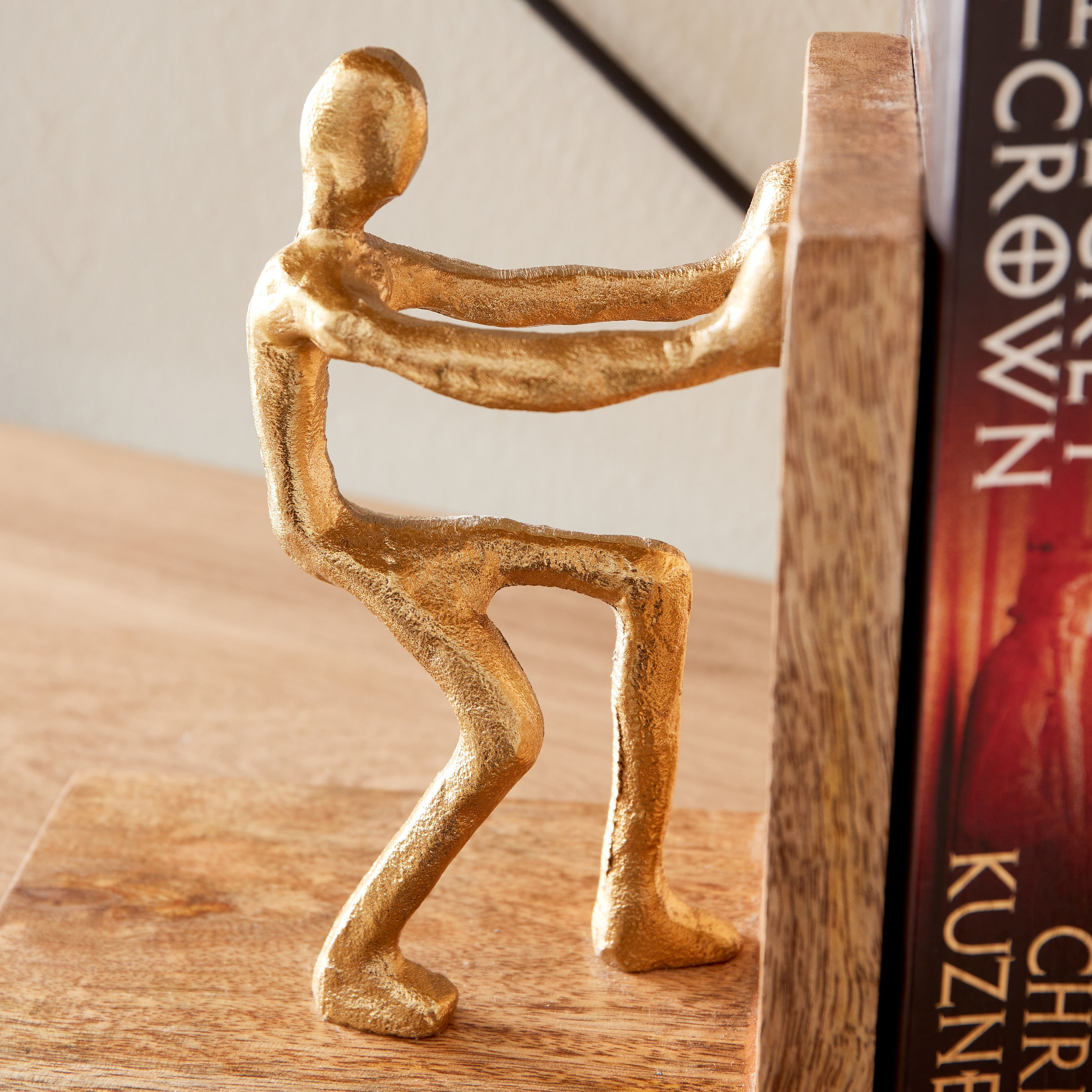 نهايات كتب معدنية من تريفيا - 25x10x14 سم-hbxhomeware-homedecor-figurinesandornaments-image-4