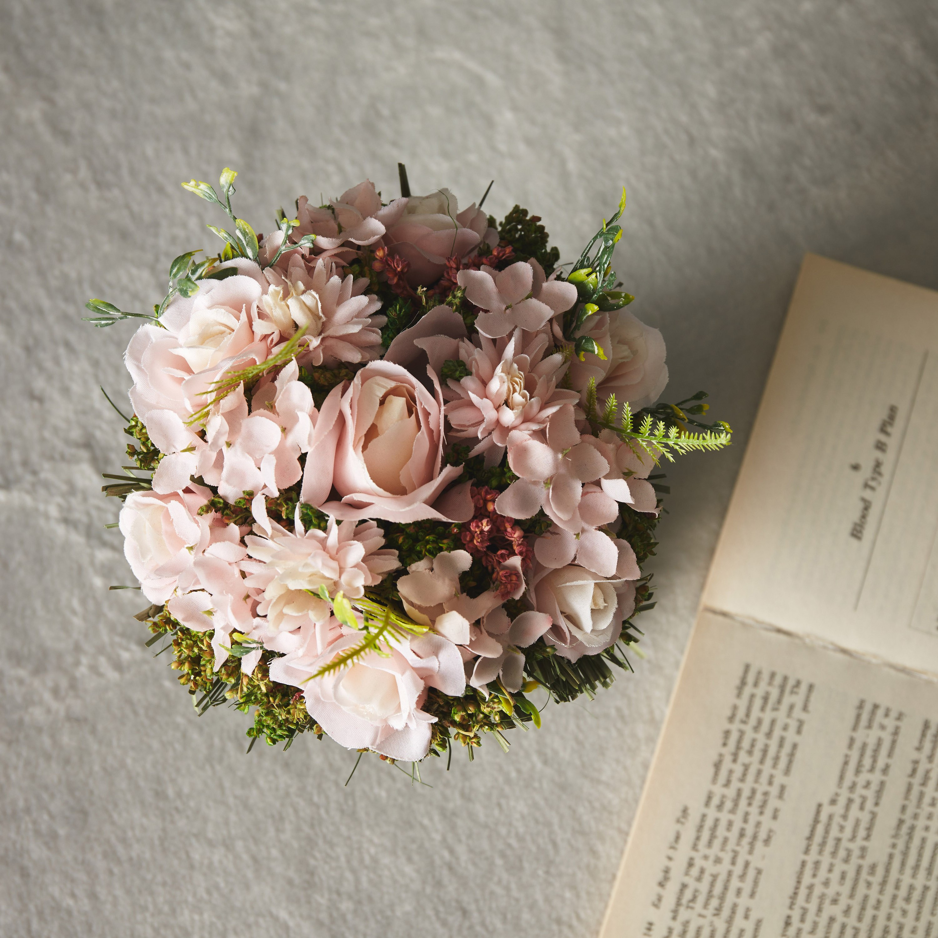 باقة زهور من آريس - 17x17x22 سم-hbxdecorandfurnishings-homeaccessories-artificialflowersandplants-image-4