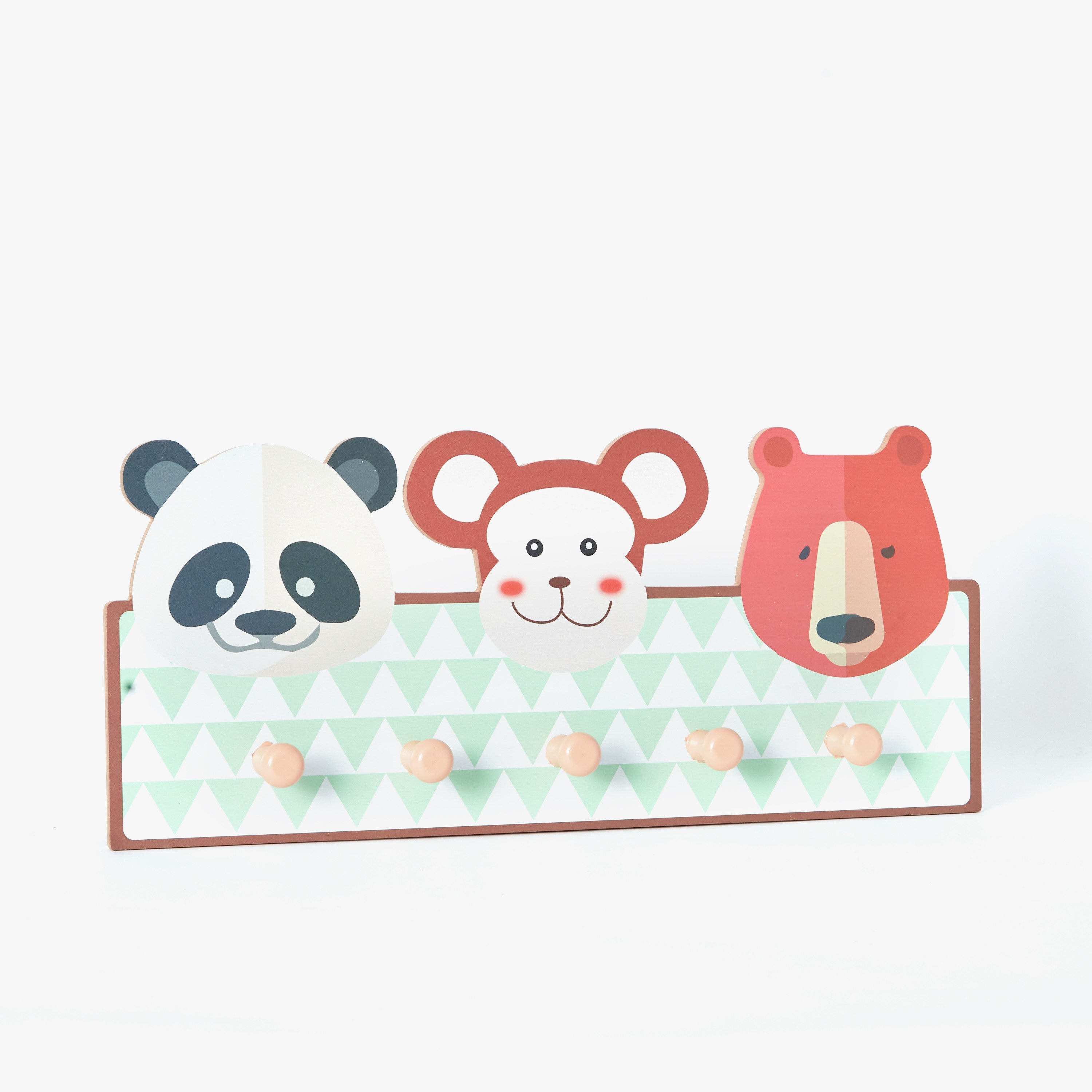 Valentina MDF Animals Wooden Wall Hook - 50x22x4 cm-hbxhomeware-hbxkidsandyouth-image-5