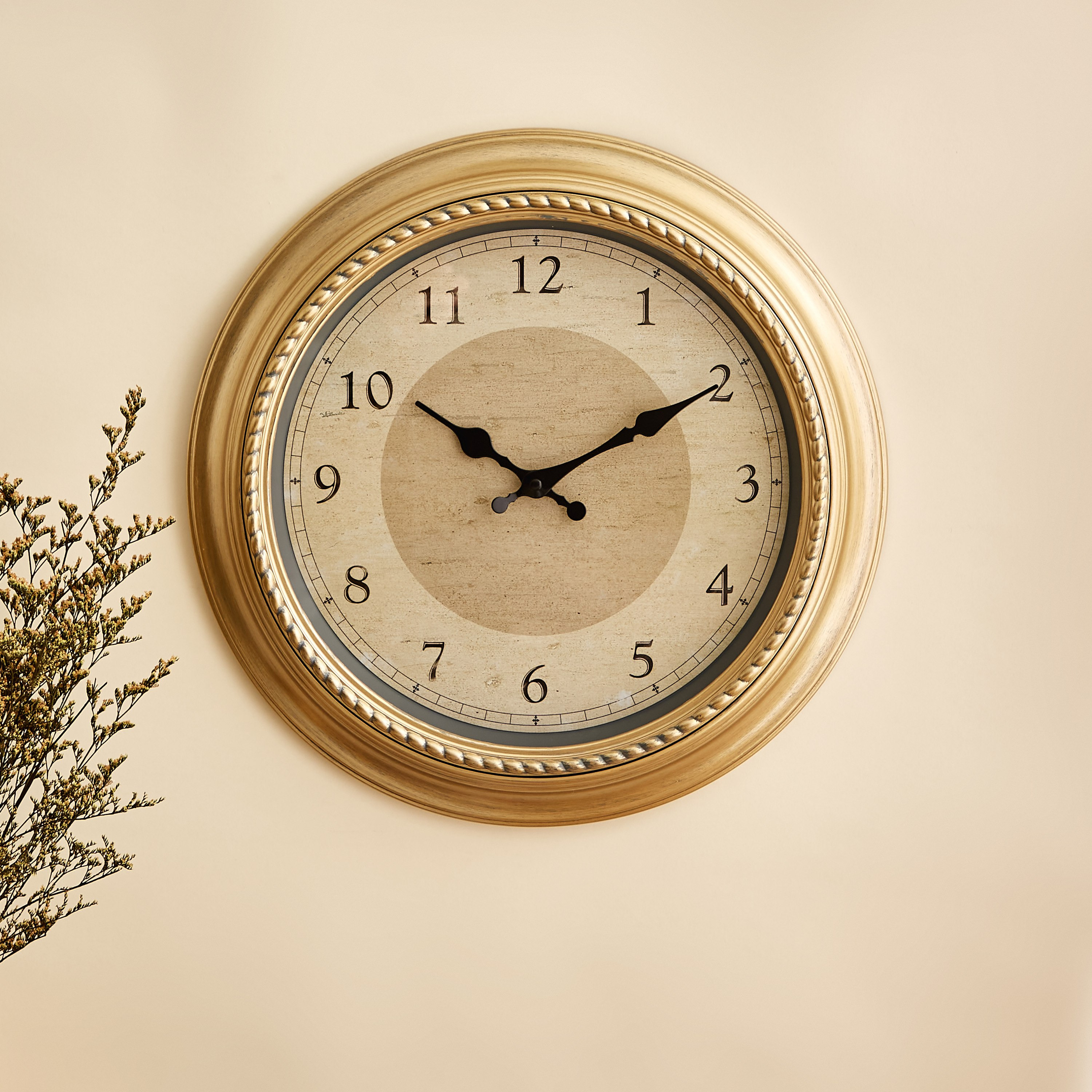 Ella Decorative Wall Clock - 40x5 cm-PROMO_HB_AE_B1G1_250925-image-1