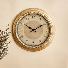Ella Decorative Wall Clock - 40x5 cms