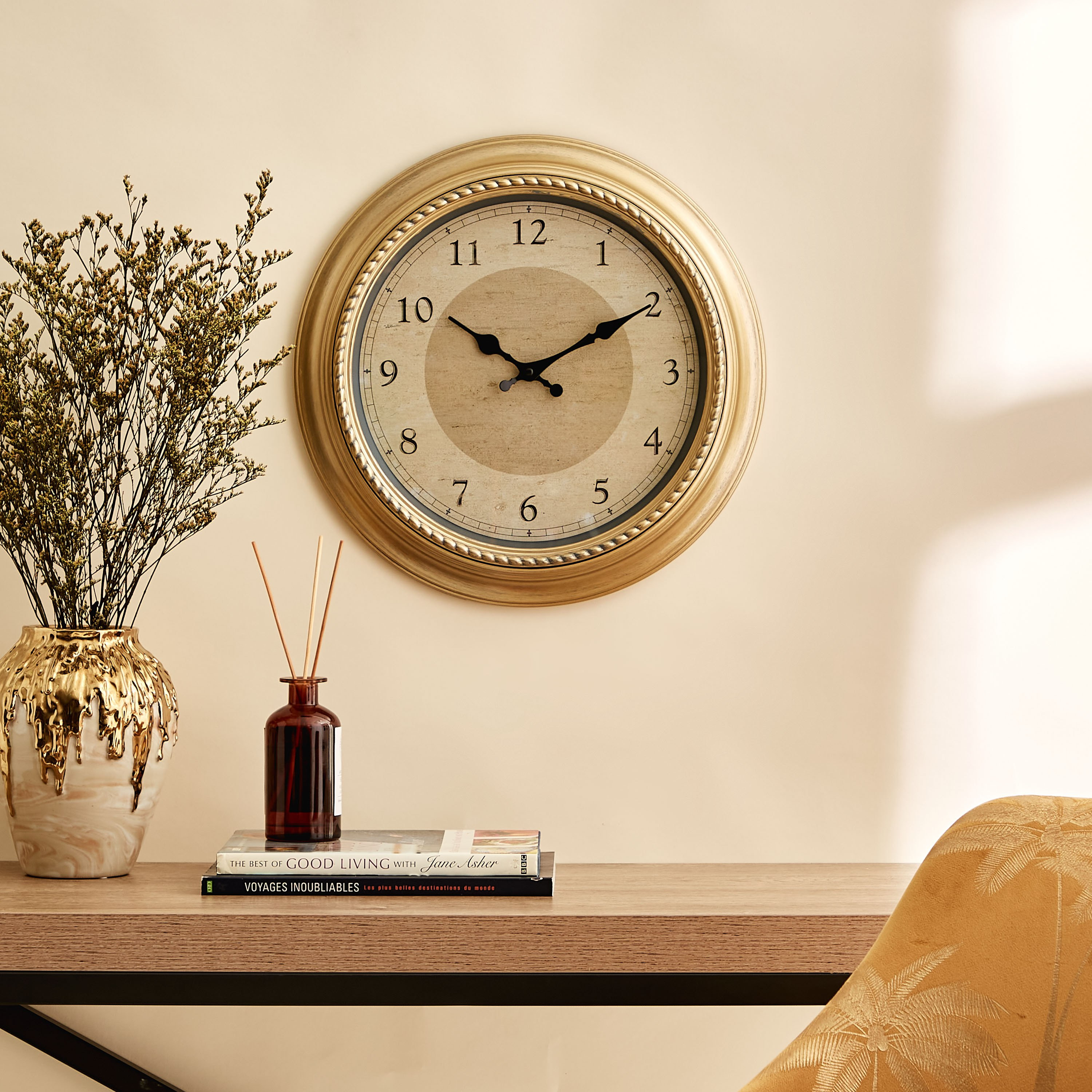 Ella Decorative Wall Clock - 40x5 cm-PROMO_HB_AE_B1G1_250925-image-5