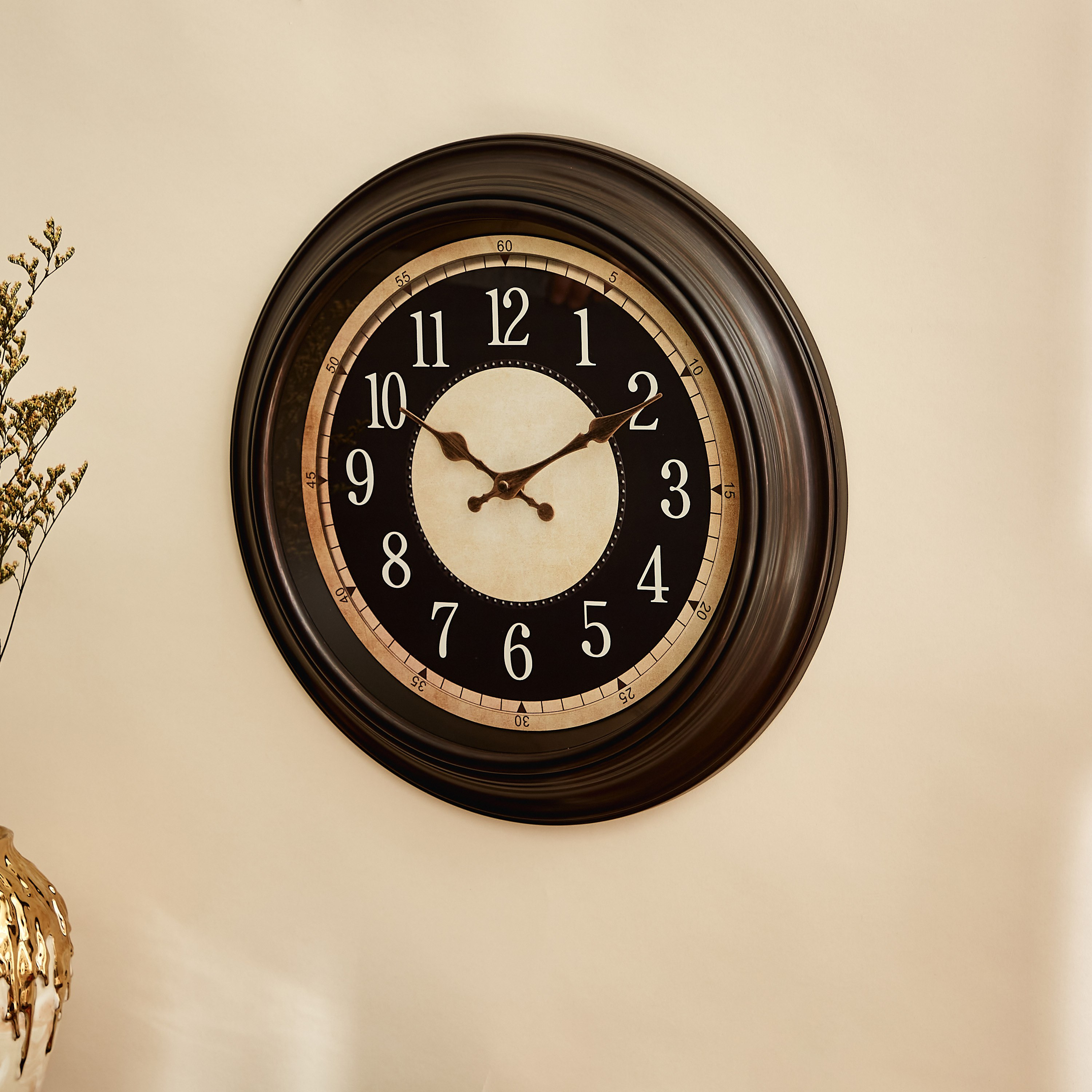 Ella Decorative Wall Clock - 40x5 cm-PROMO_HB_AE_B1G1_250925-image-2