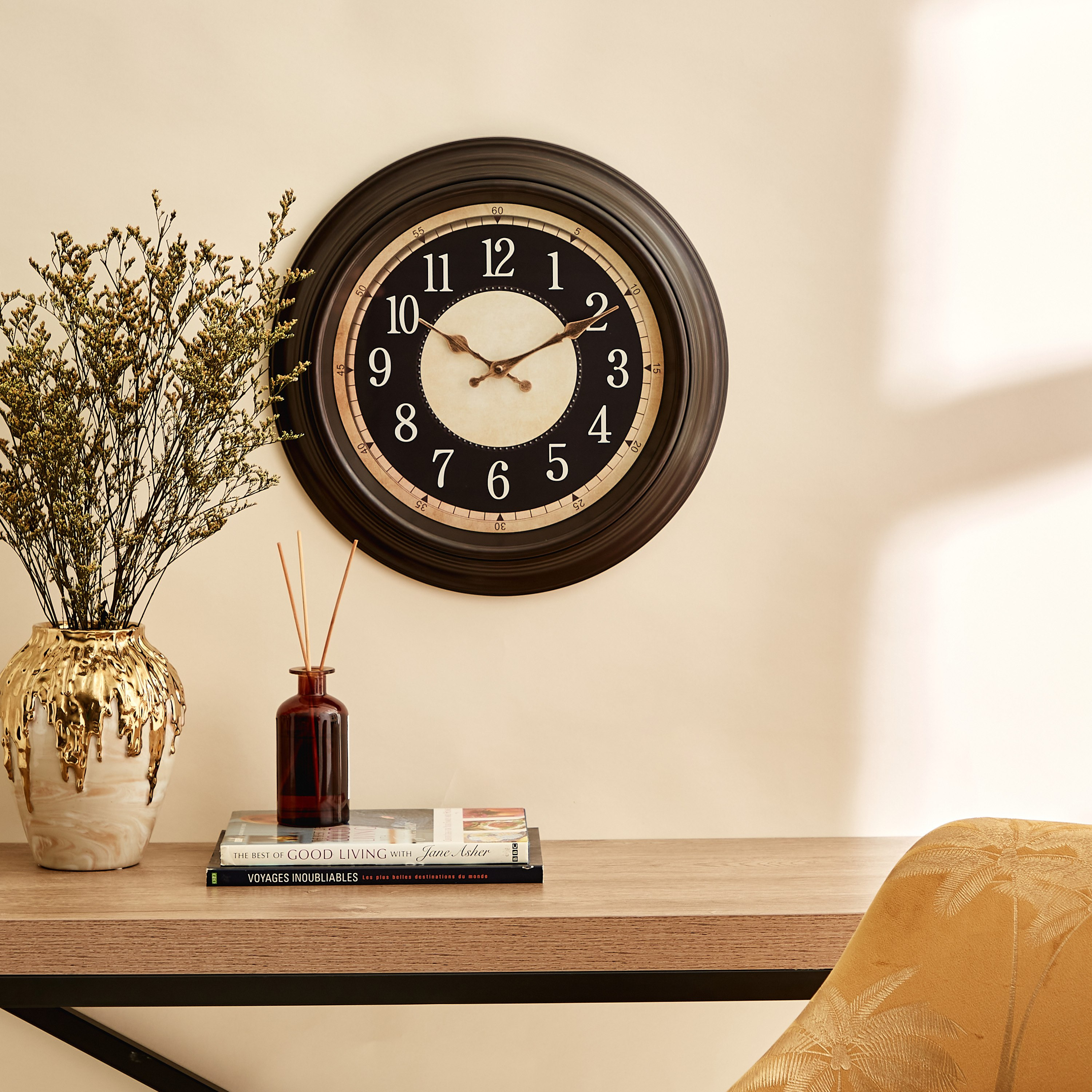Ella Decorative Wall Clock - 40x5 cm-PROMO_HB_AE_B1G1_250925-image-5