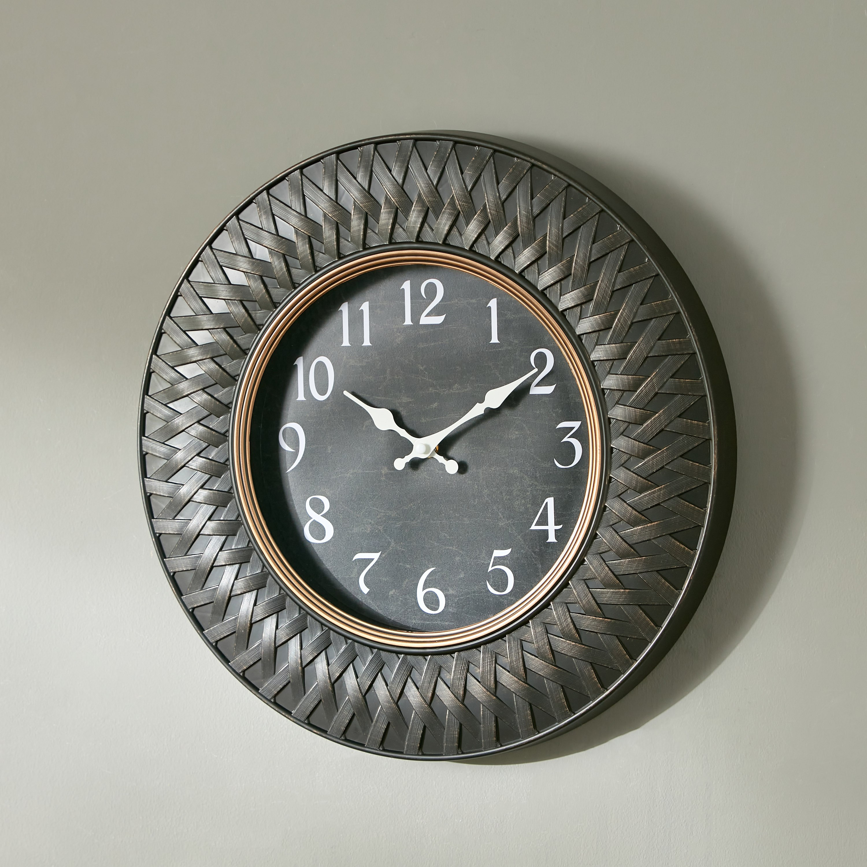 ساعة حائط مزخرفة بإطار مبطن من إيلا- 41x5 سم-PROMO_HB_AE_B1G1_250925-image-2
