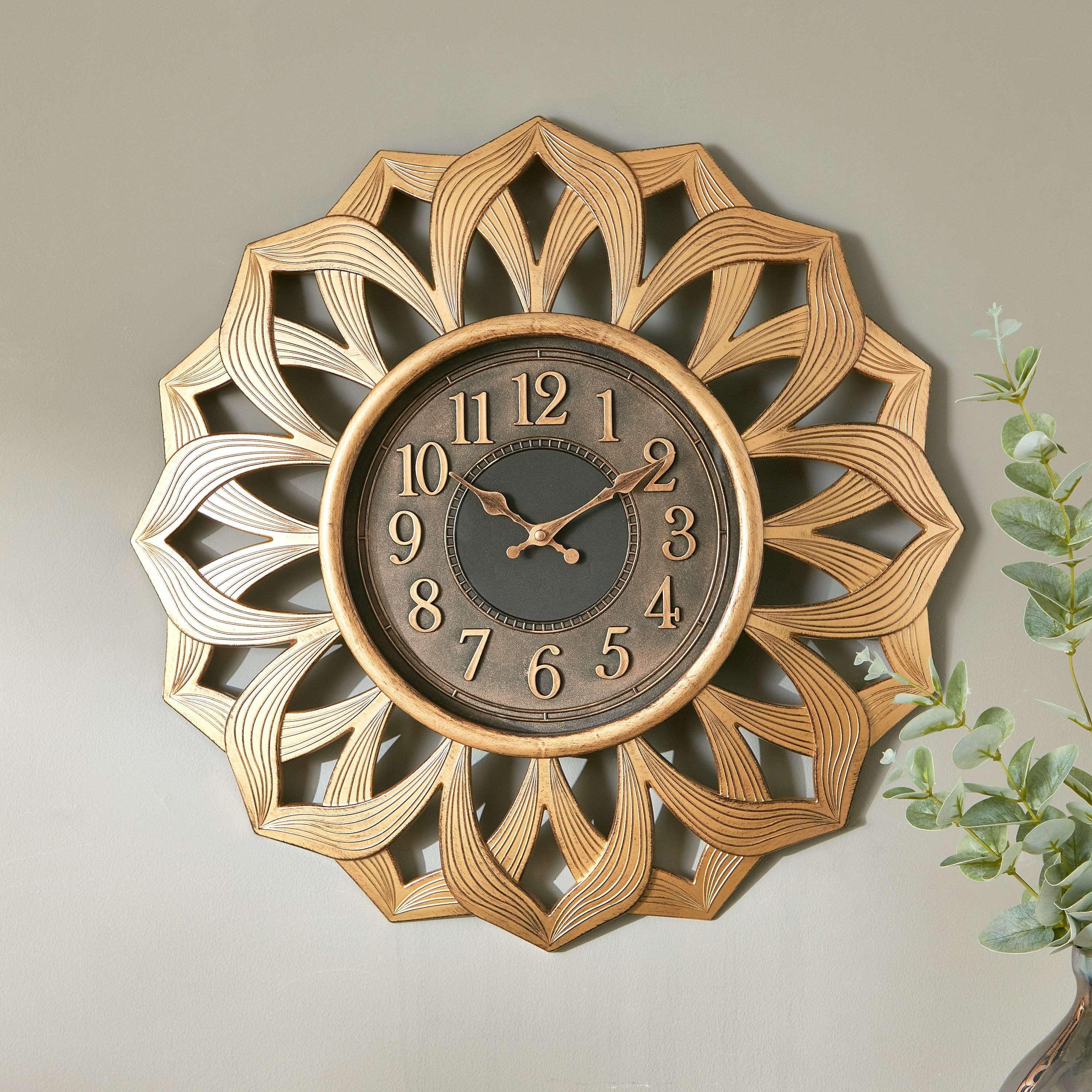 Ella Decorative Wall Clock - 51x4 cm-PROMO_HB_AE_B1G1_250925-image-1