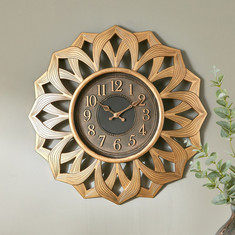 Ella Decorative Wall Clock - 51x4 cms