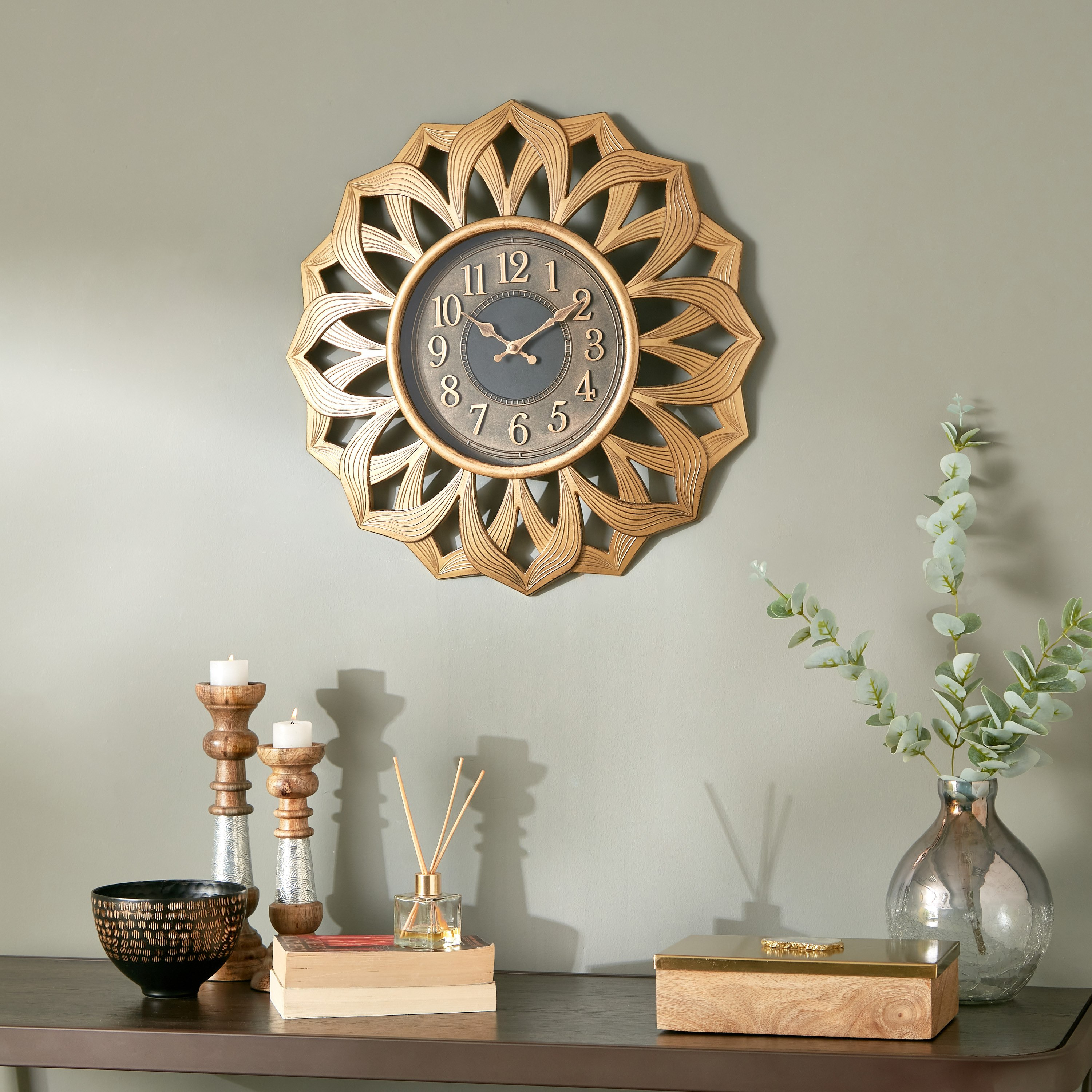 Ella Decorative Wall Clock - 51x4 cm-PROMO_HB_AE_B1G1_250925-image-4