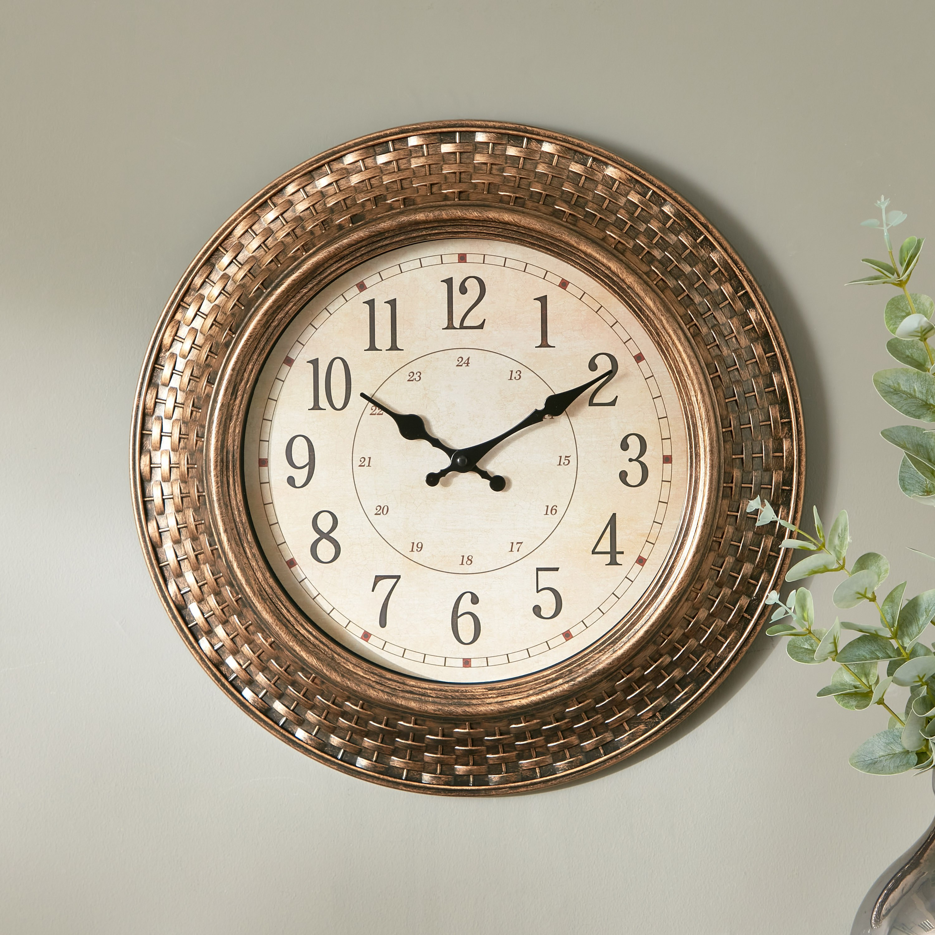 Ella Decorative Wall Clock - 46x5 cm-PROMO_HB_AE_B1G1_250925-image-1