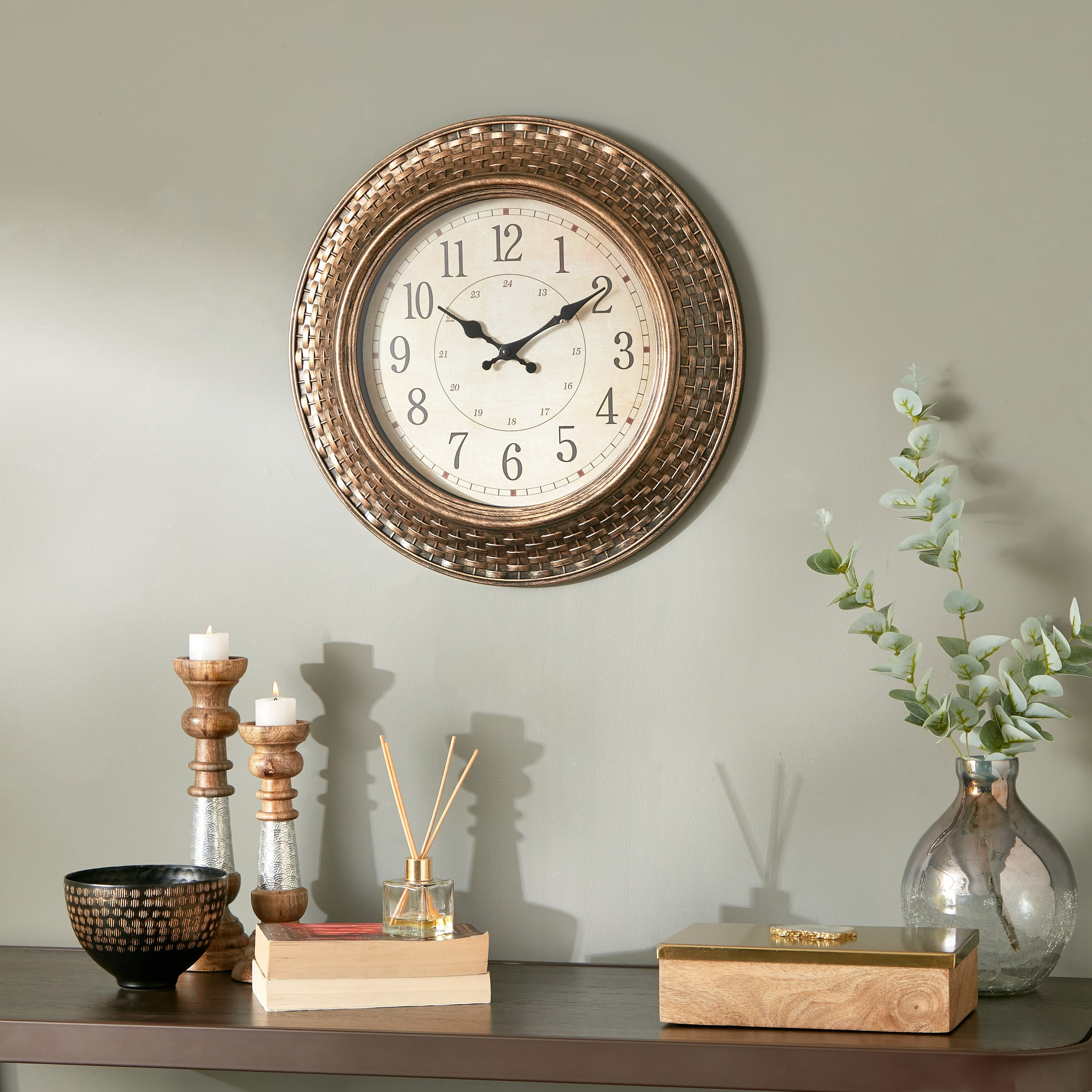 Ella Decorative Wall Clock - 46x5 cm-PROMO_HB_AE_B1G1_250925-image-4