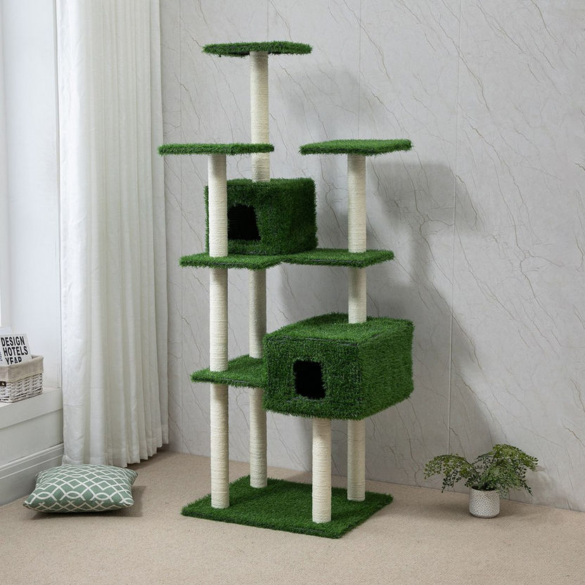 Amor Cat Tree House-Pet Beds and Trees-image-0