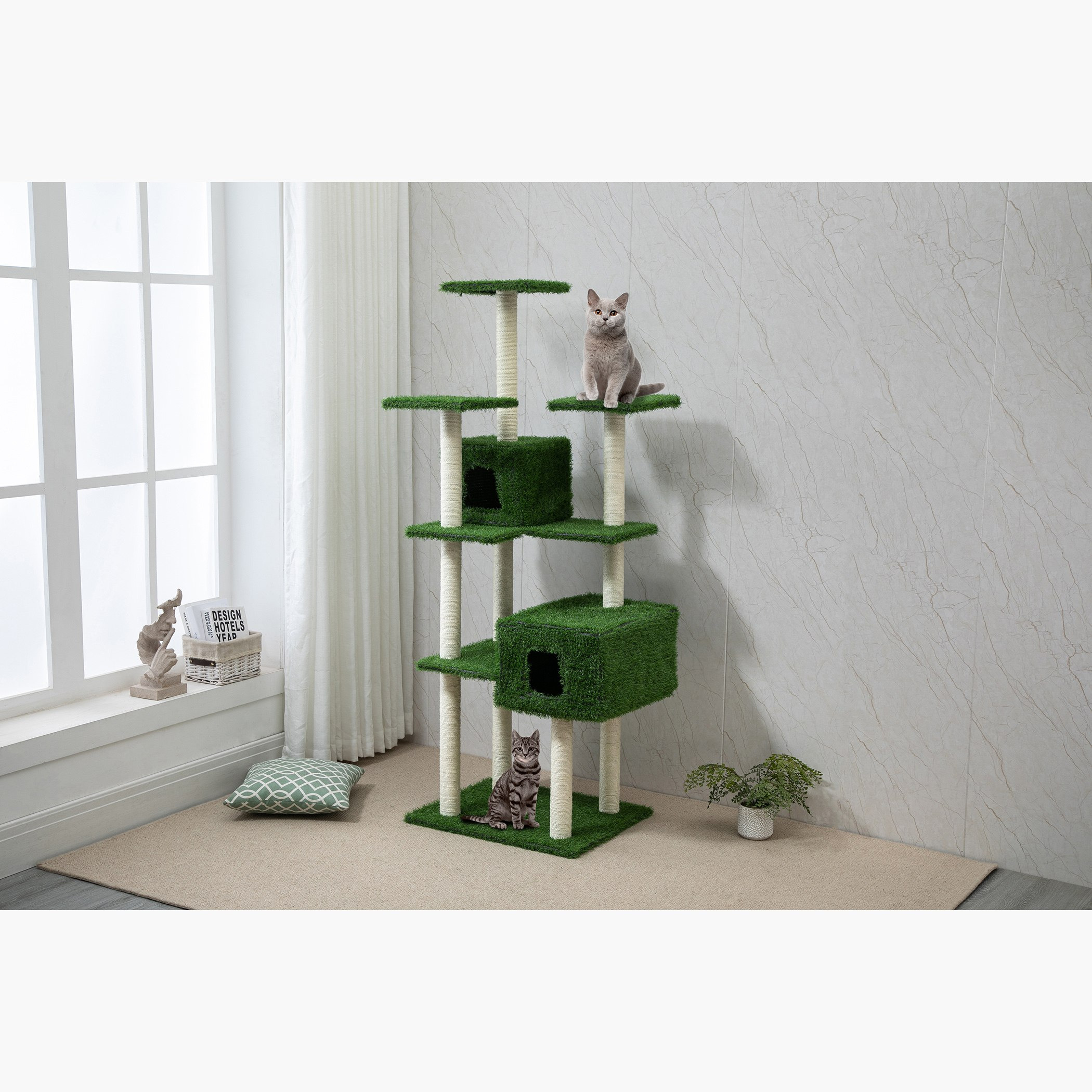 Oxgord paws & 2024 pals cat tree house