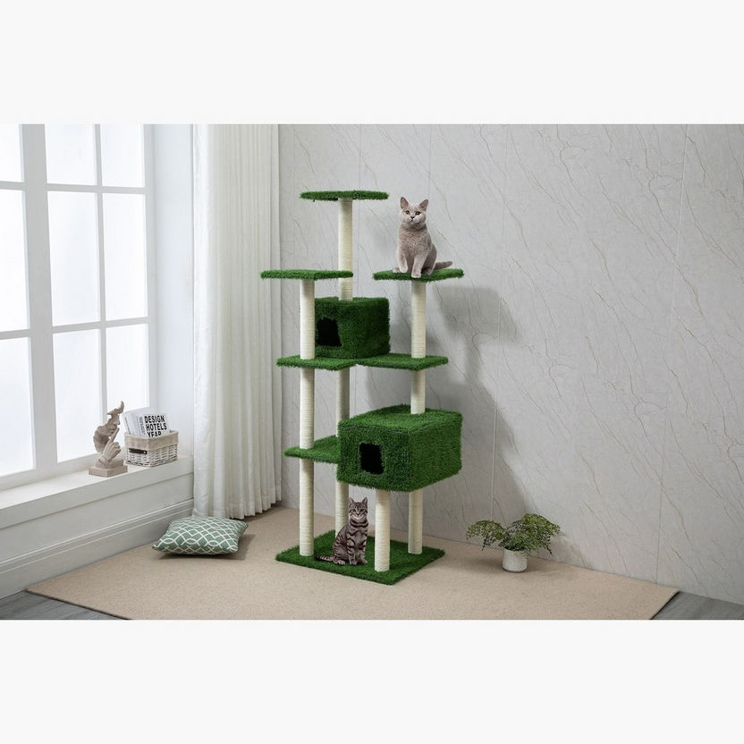 Amor Cat Tree House-Pet Beds and Trees-image-11