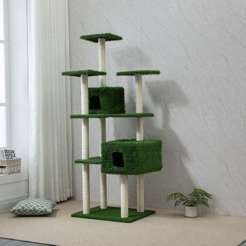 Amor Cat Tree House-Pet Beds and Trees-image-2